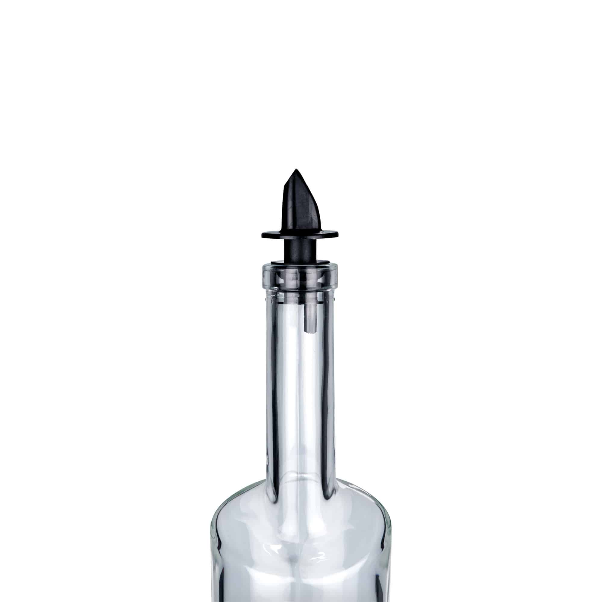 Jet pour bec verseur, plastique PE, noir
