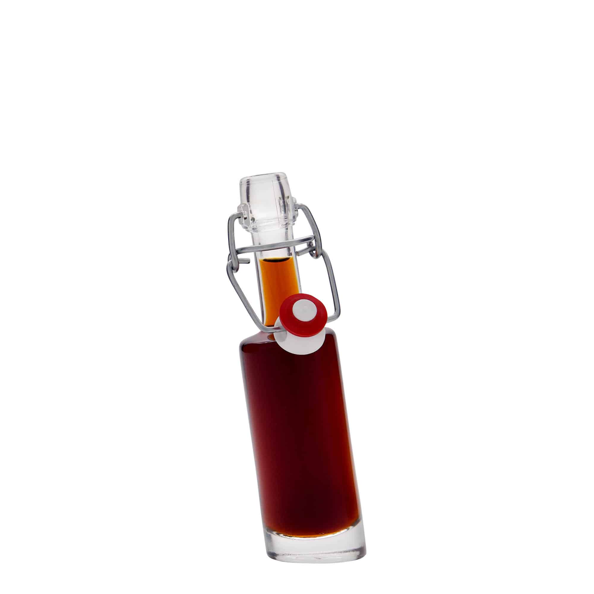 Flacon en verre de 40 ml « Bounty », ouverture : fermeture à bascule