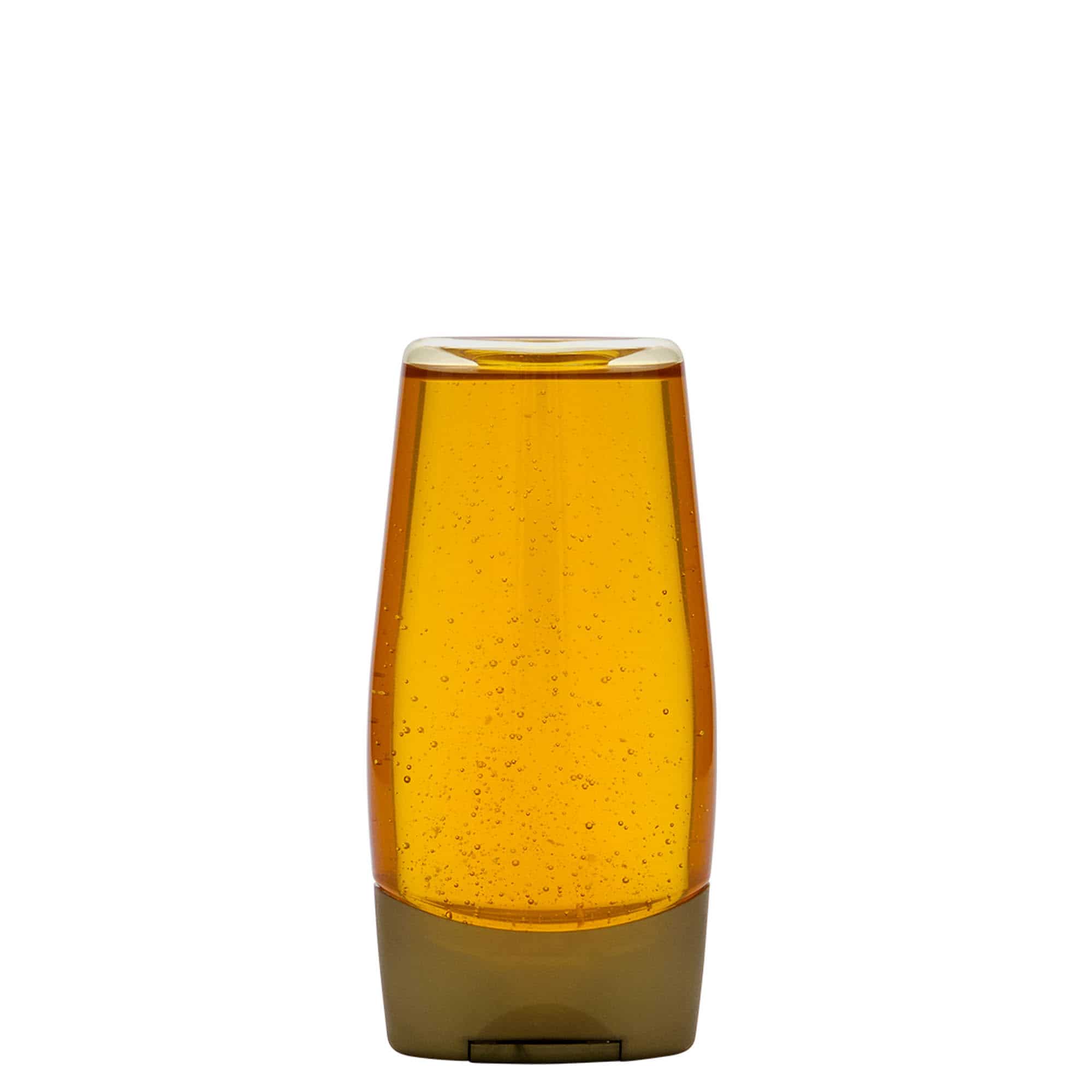 Bouteille en PET 200 ml 'Squeeze', ovale, plastique