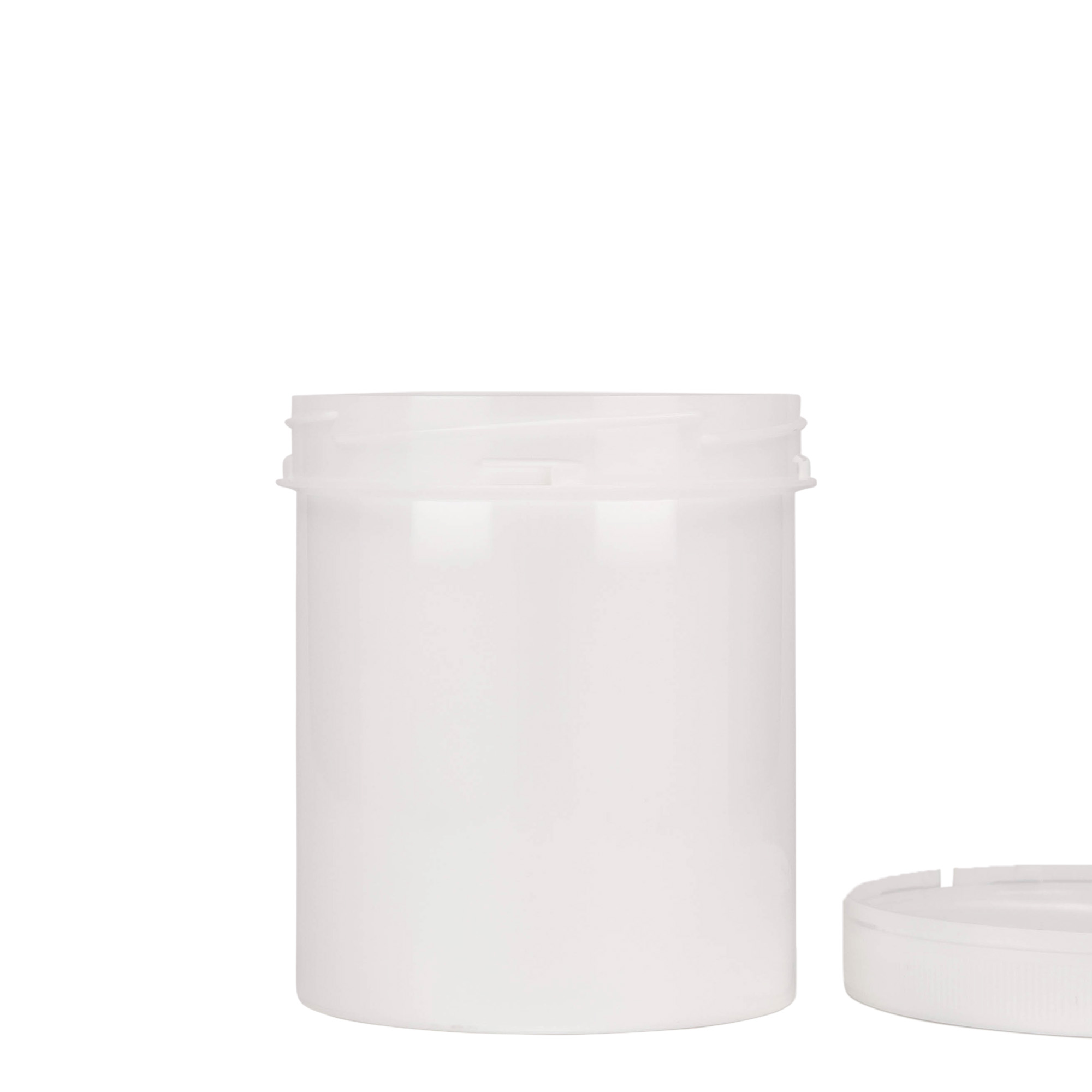 500 ml boîte en plastique 'Securilock', PP, blanche, ouverture : bouchon à vis 500 ml boîte en plastique 'Securilock', PP, blanche, ouverture : bouchon à vis