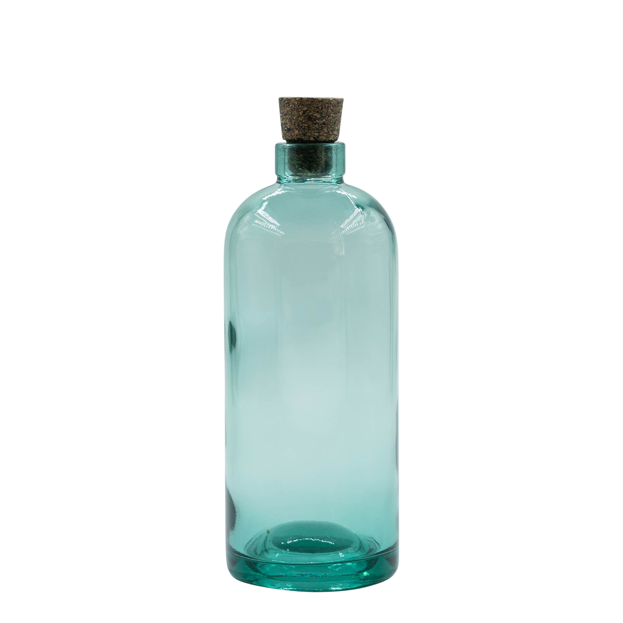 Bouteille en verre 700 ml 'Farm', ouverture : bouchon en liège Bouteille en verre 700 ml 'Farm', ouverture : bouchon en liège