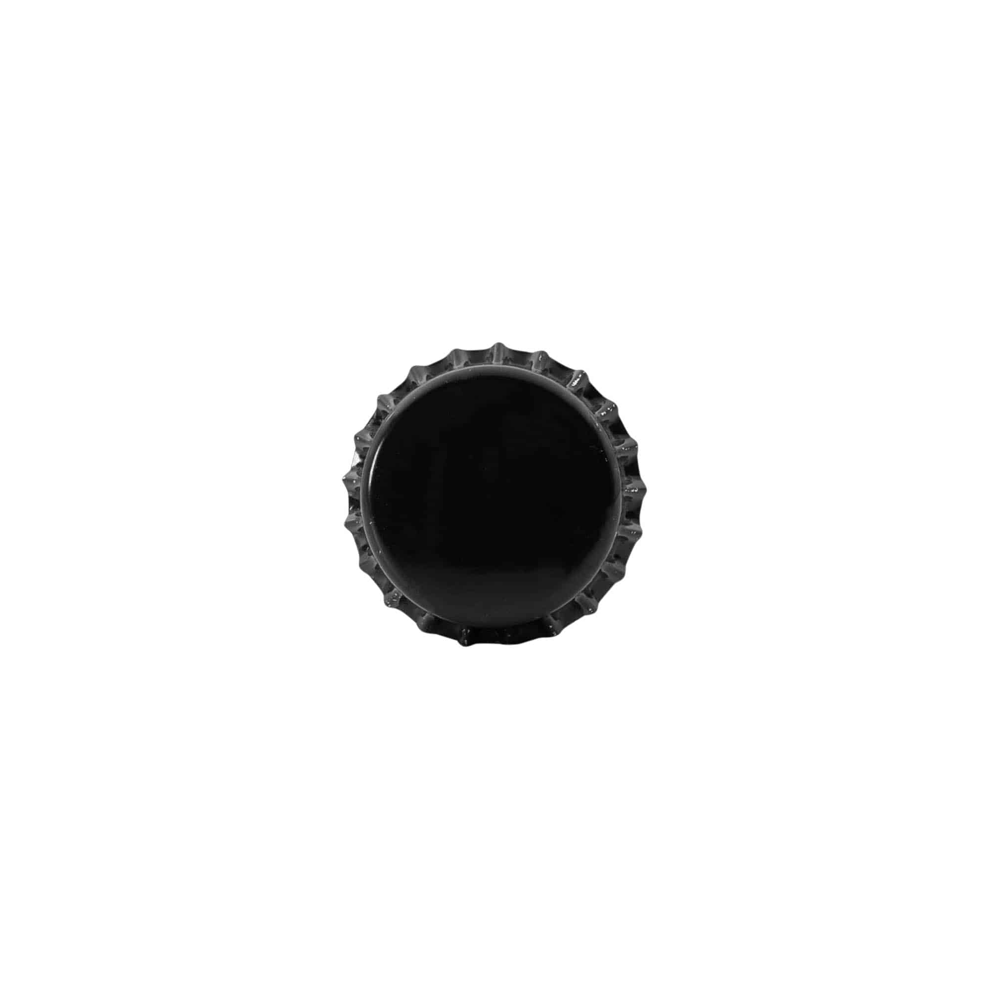 Capsule à vis 26 mm, métal, noir Capsule à vis 26 mm, métal, noir