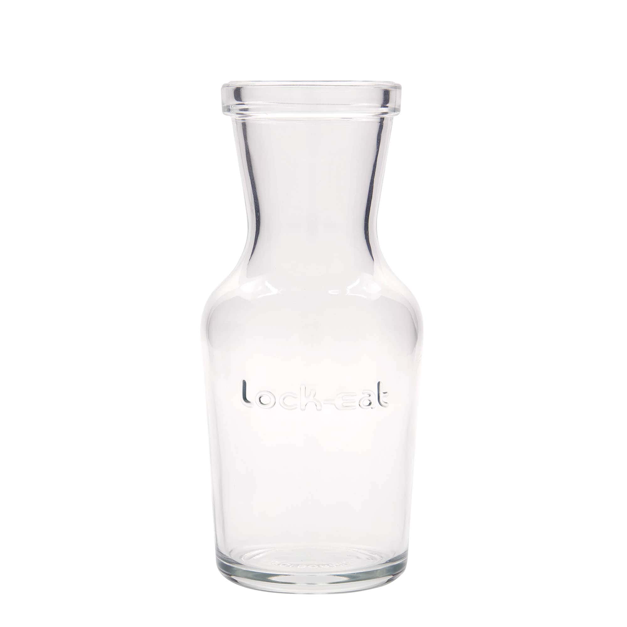 Carafe en verre 500 ml 'Lock-Eat', bouchage: bouchon mécanique Carafe en verre 500 ml 'Lock-Eat', bouchage: bouchon mécanique