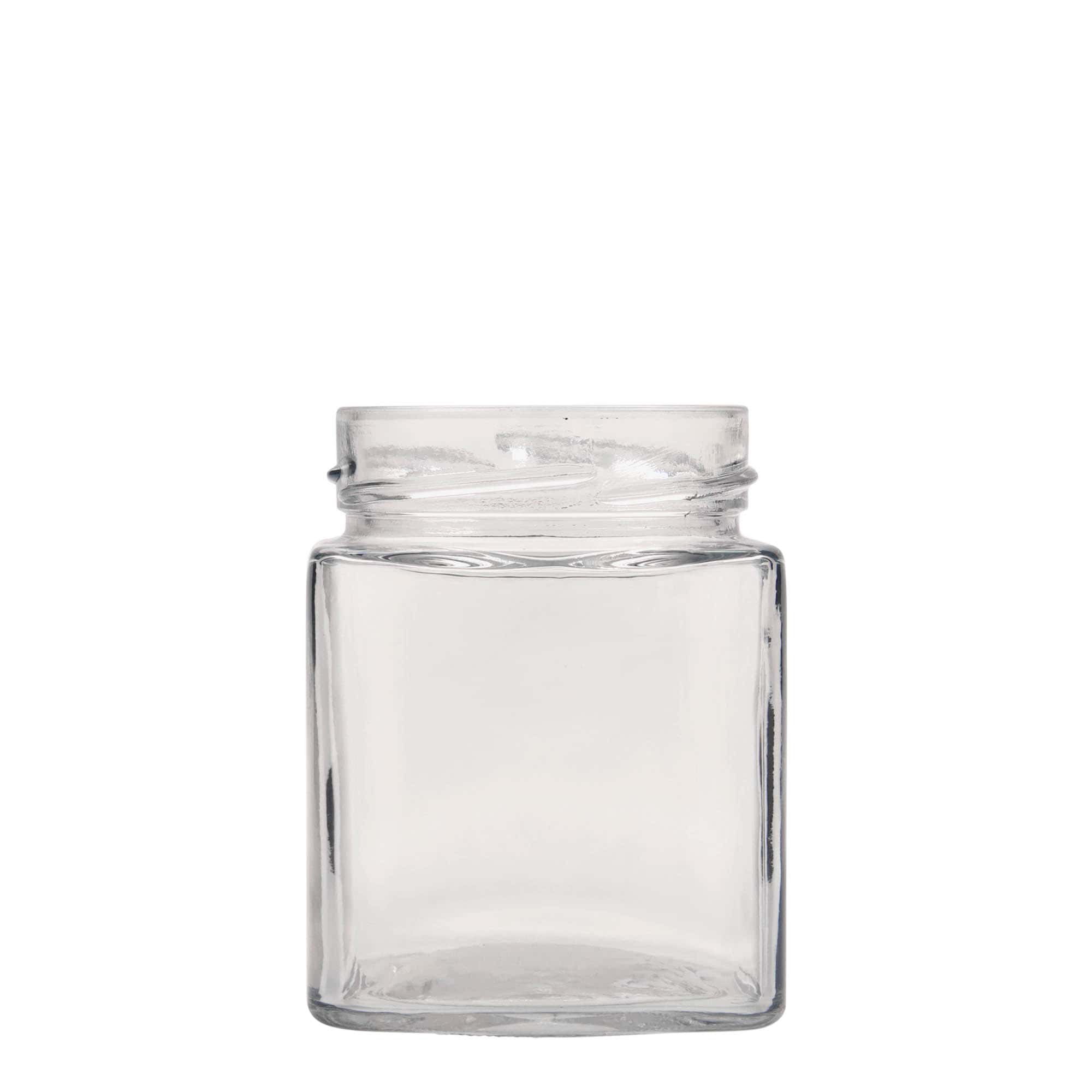 Bocal carré 314 ml 'Ikarus', bouchage: Deep-Twist-Off (DTO 70) Bocal carré 314 ml 'Ikarus', bouchage: Deep-Twist-Off (DTO 70)