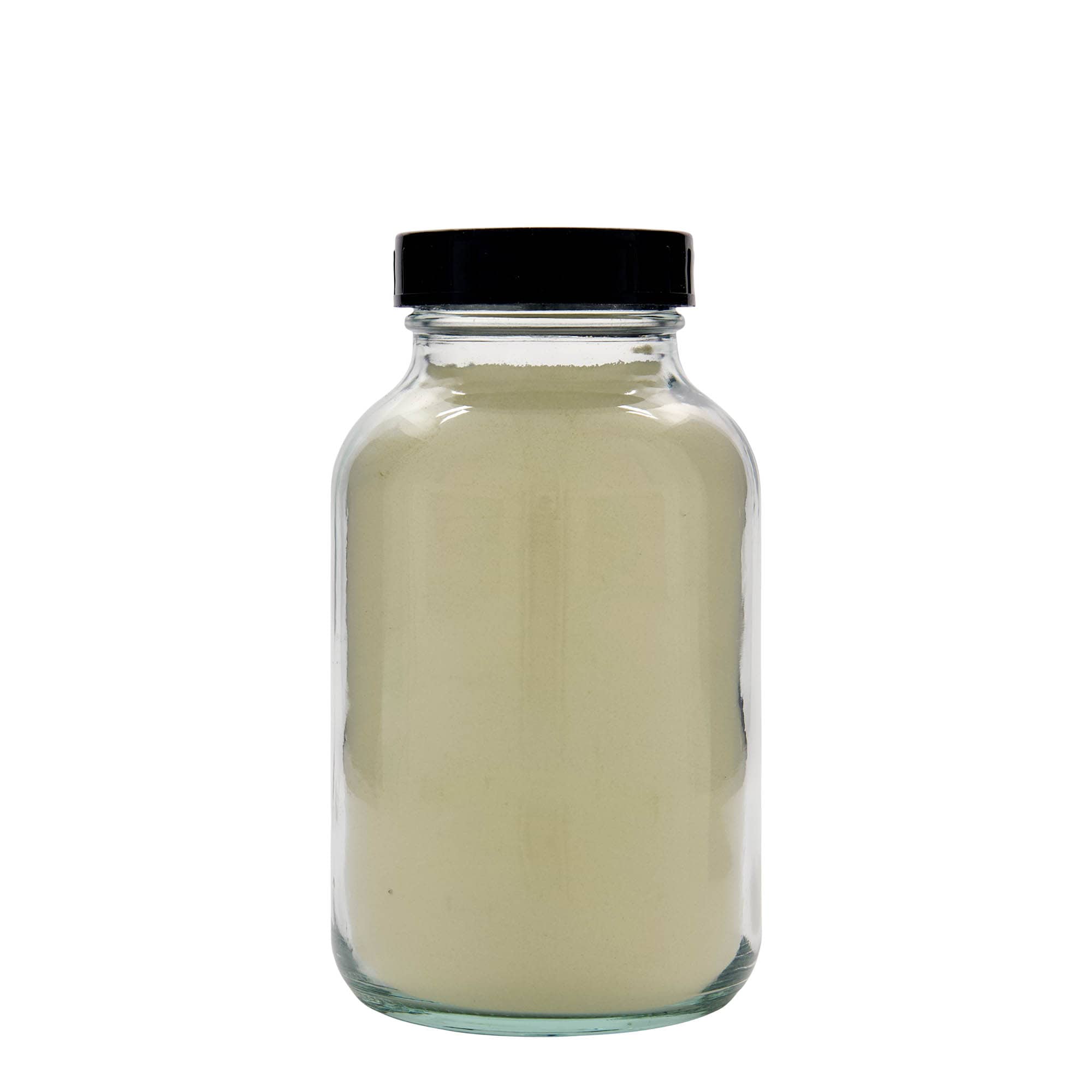 1 000 ml bocal à large ouverture, embouchure : DIN 68