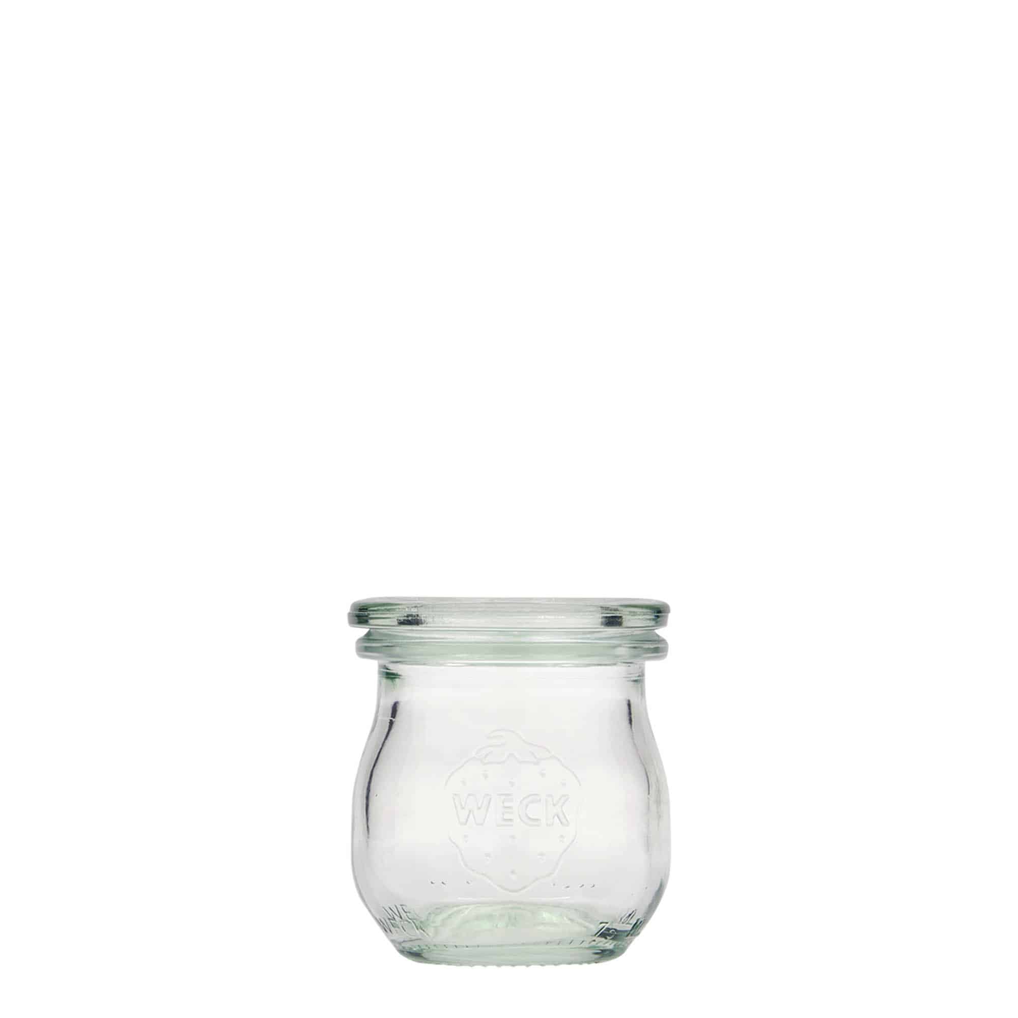 Bocal WECK tulipe 75 ml, bouchage: bords arrondis Bocal WECK tulipe 75 ml, bouchage: bords arrondis