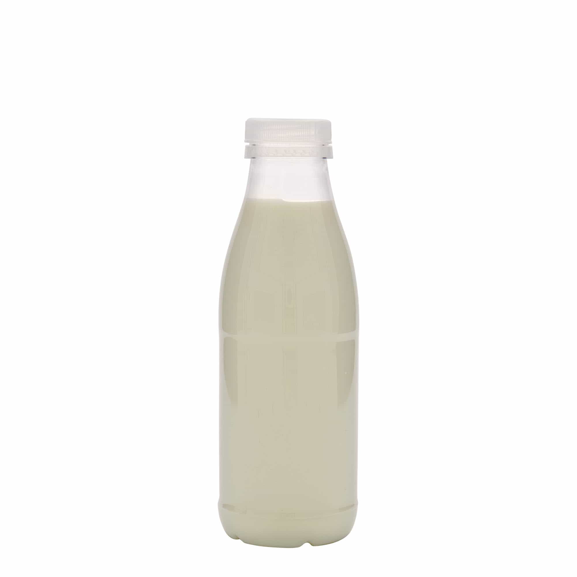 Bouteille PET 500 ml « Milk and Juice », plastique, ouverture : 38 mm