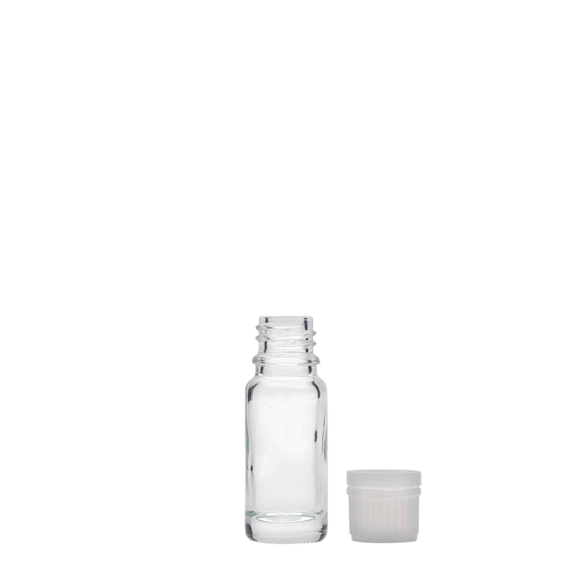 Flacon médical 10 ml, verre, ouverture : DIN 18