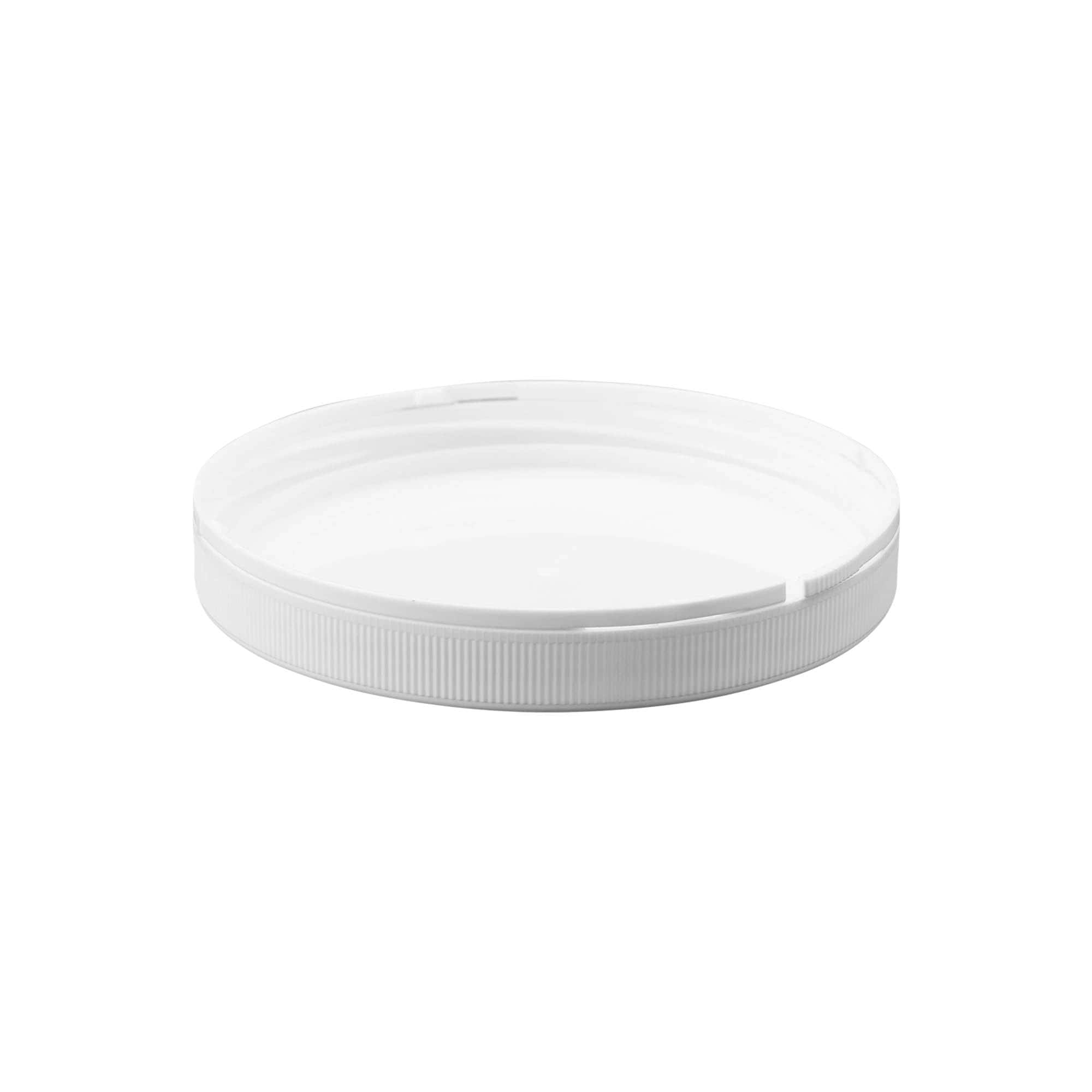 Bouchon à vis « Securilock » 116,5 mm, plastique PP, blanc