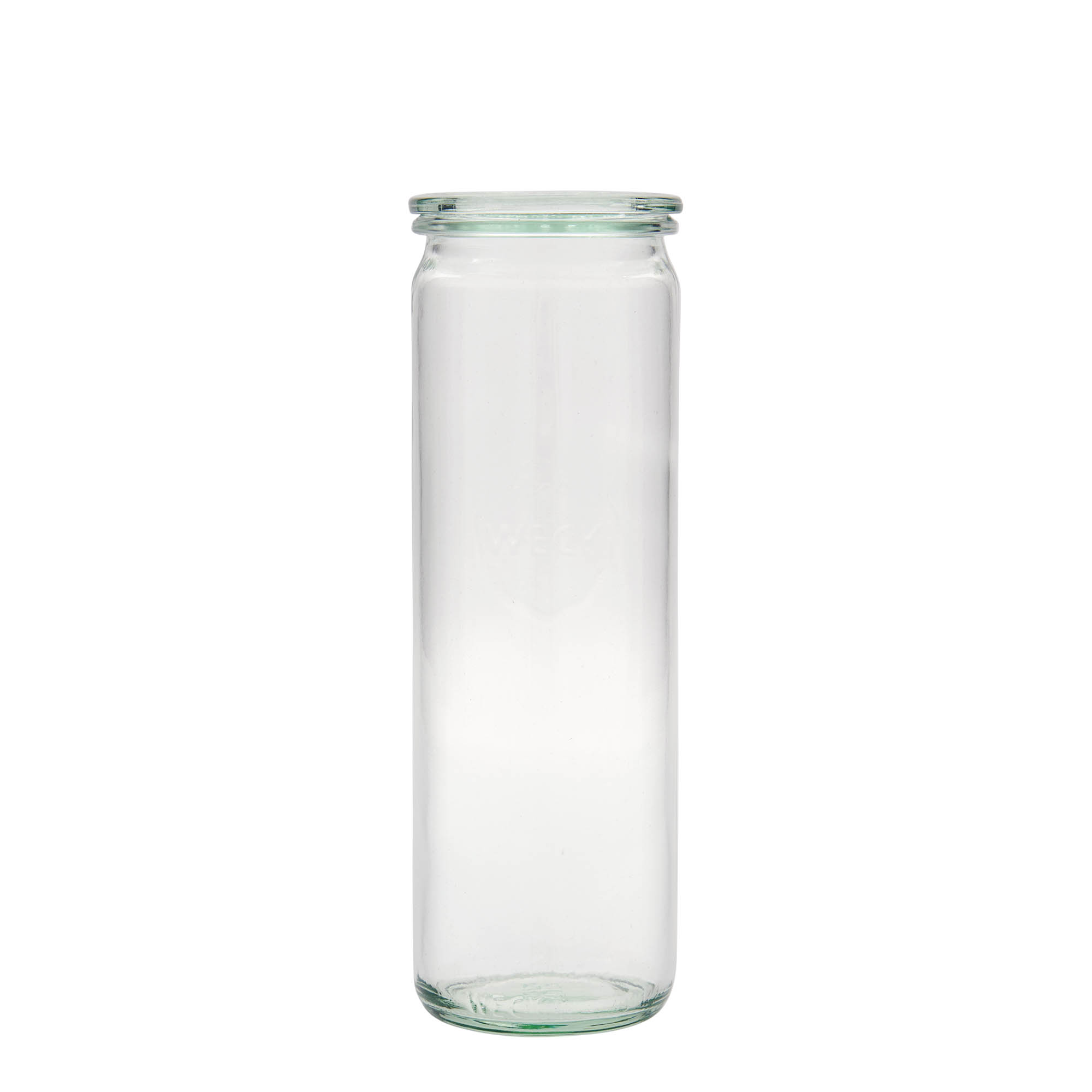 600 ml verre cylindrique WECK, ouverture : bord rond