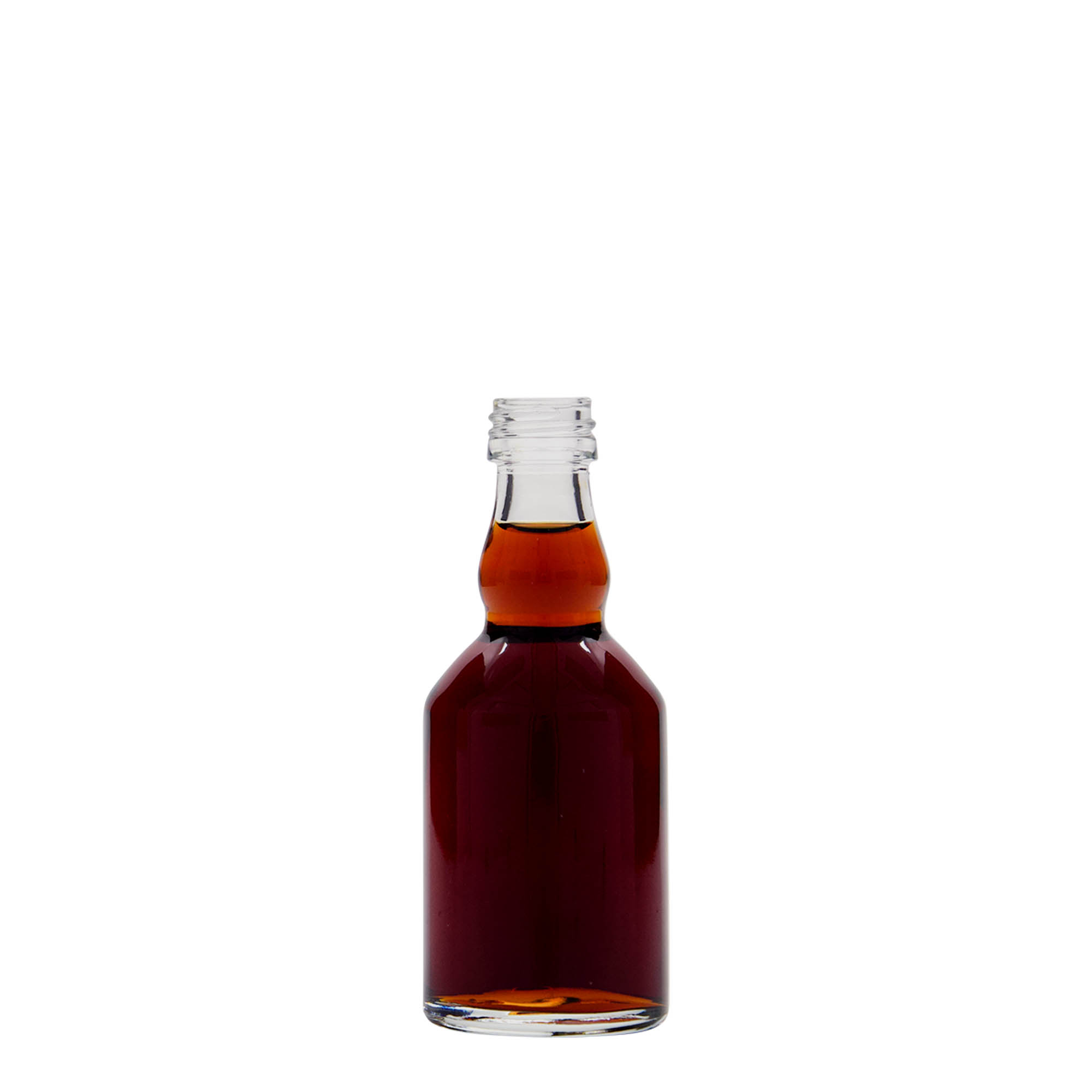 Flacon en verre 50 ml 'Georgio', ouverture : PP 18