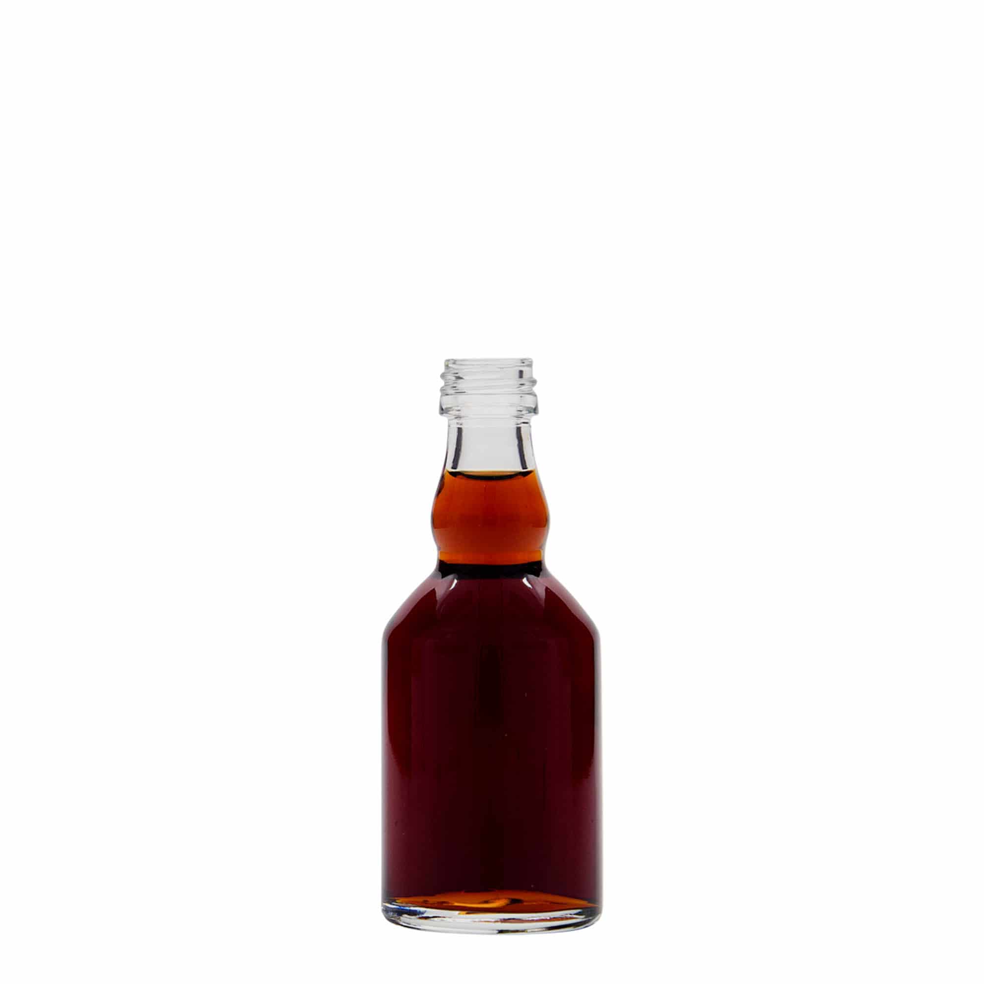Flacon en verre 50 ml 'Georgio', ouverture : PP 18