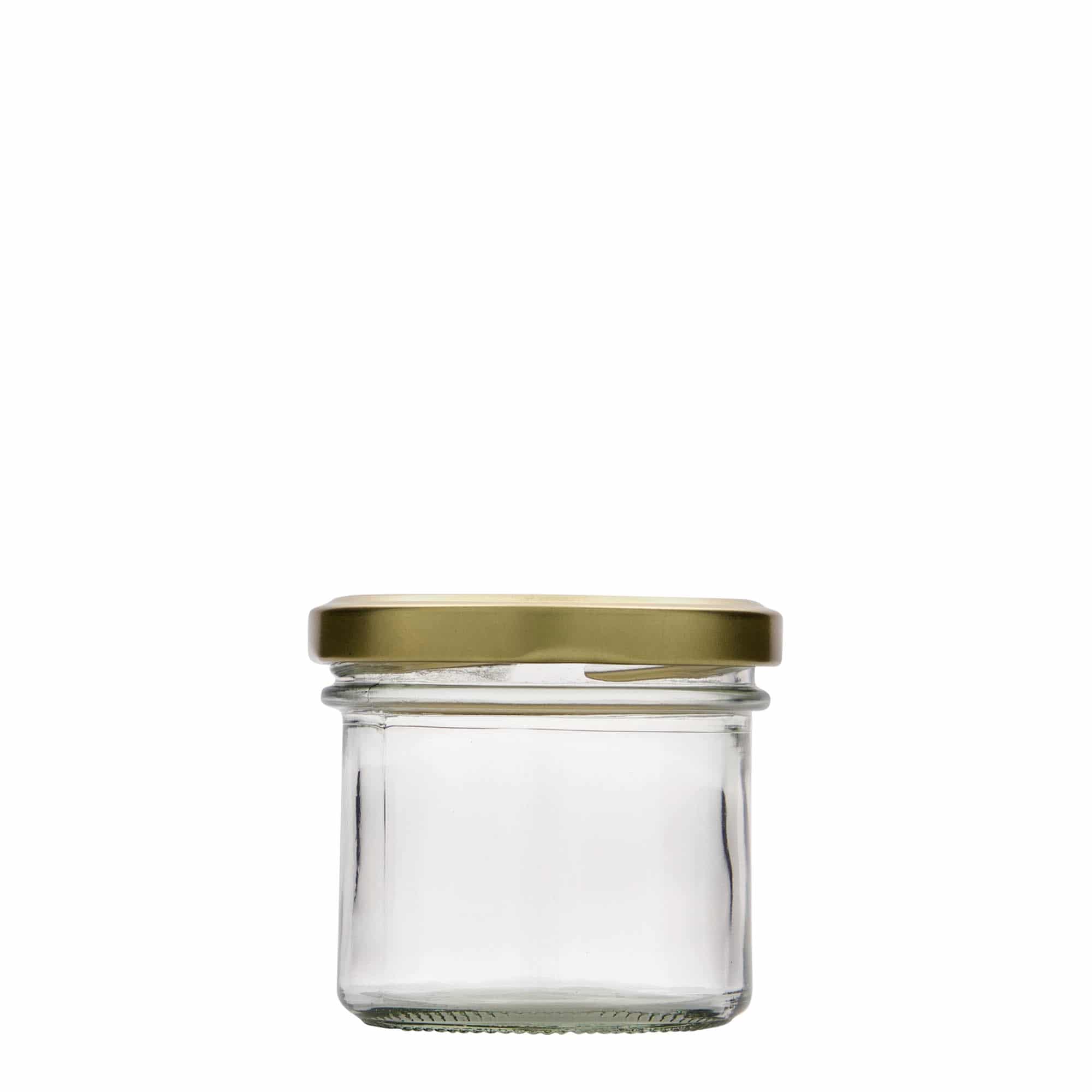 125 ml bocal à fond plat, ouverture : Twist-Off (TO 66)