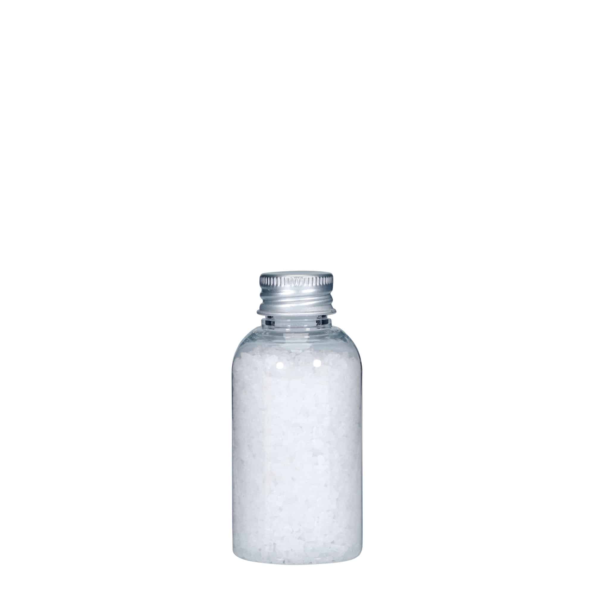 Bouteille en PET 50 ml 'Boston', plastique, bouchage: 20/410