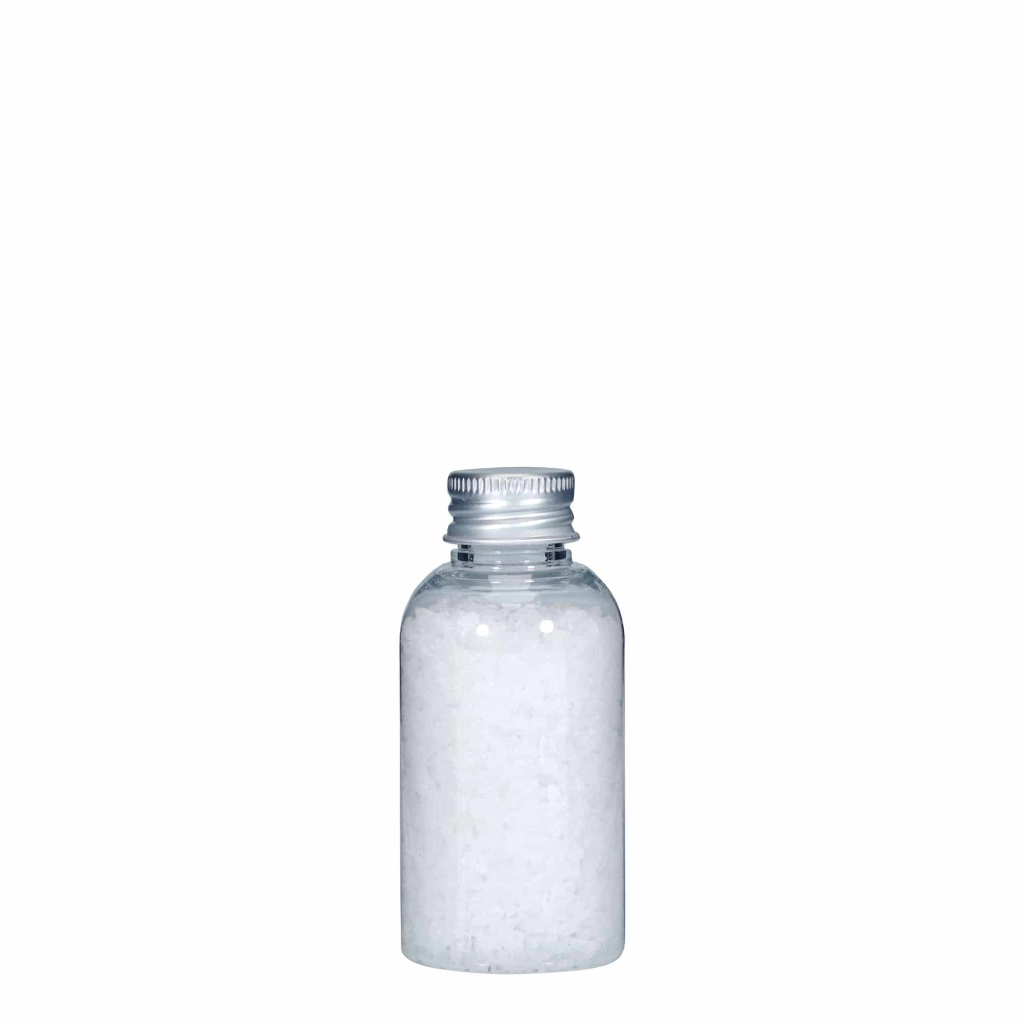 Flacon PET 50 ml 'Boston', plastique, ouverture : 20/410