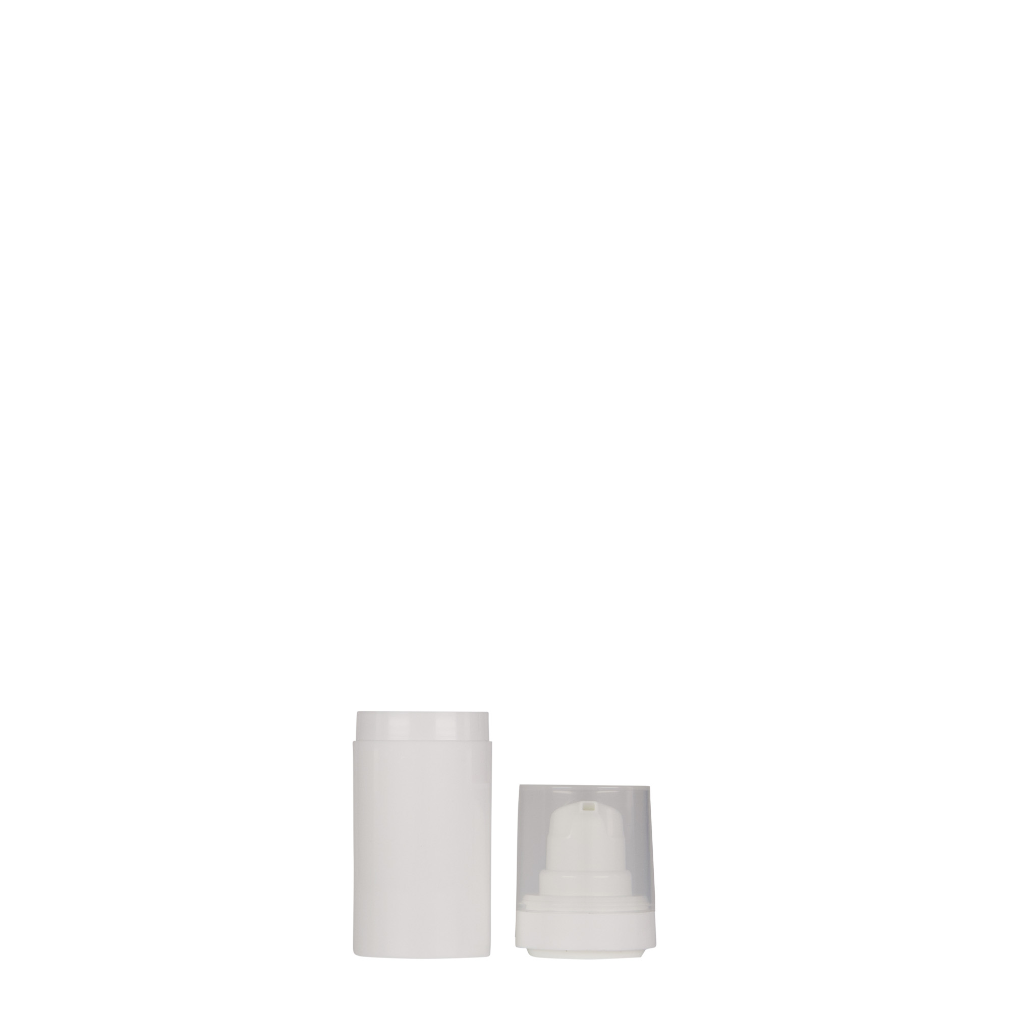 Distributeur airless 15 ml « Micro », plastique PP, blanc Distributeur airless 15 ml « Micro », plastique PP, blanc