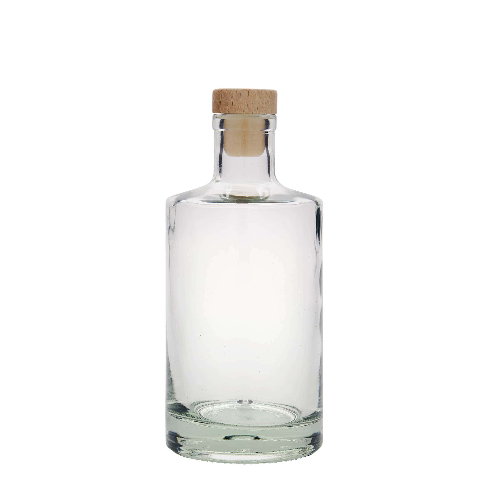 Bouteille en verre 500 ml 'Caroline', ouverture : bouchon en liège