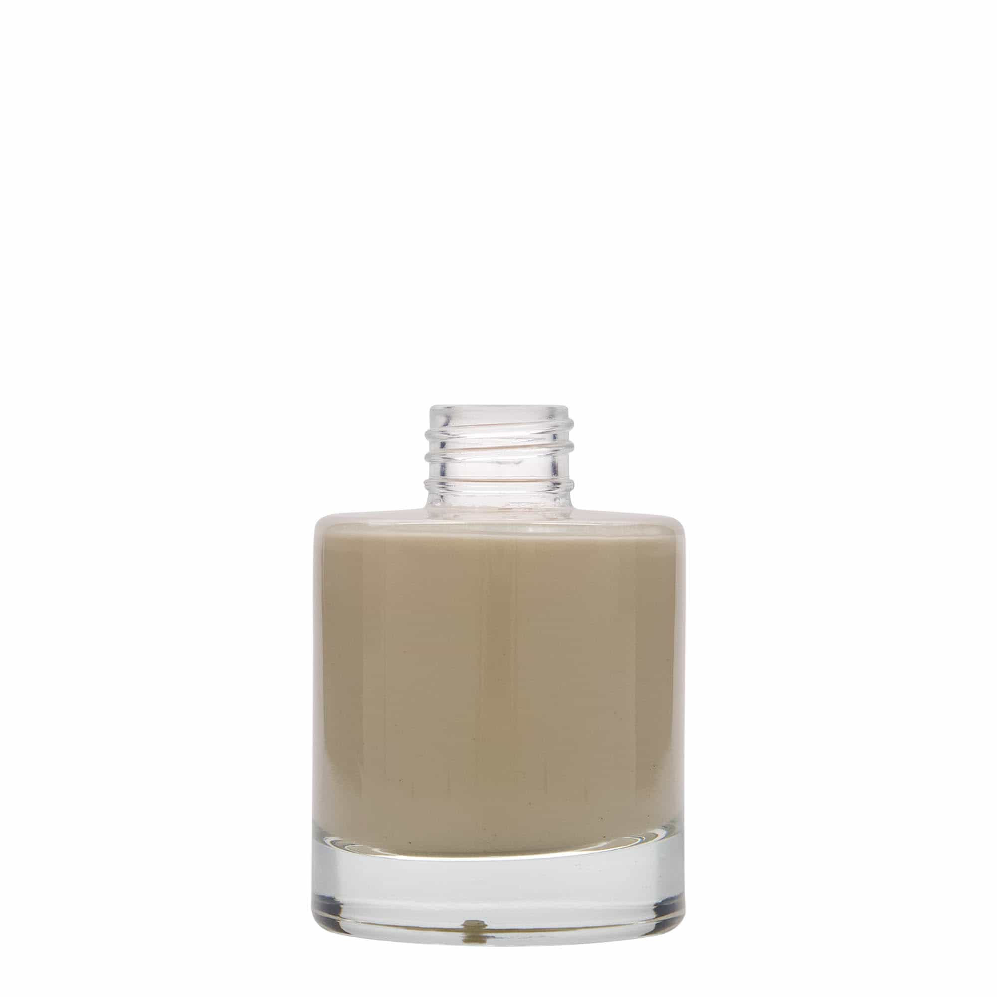 Bouteille en verre 100 ml 'Flamenco', bouchage: 28/410