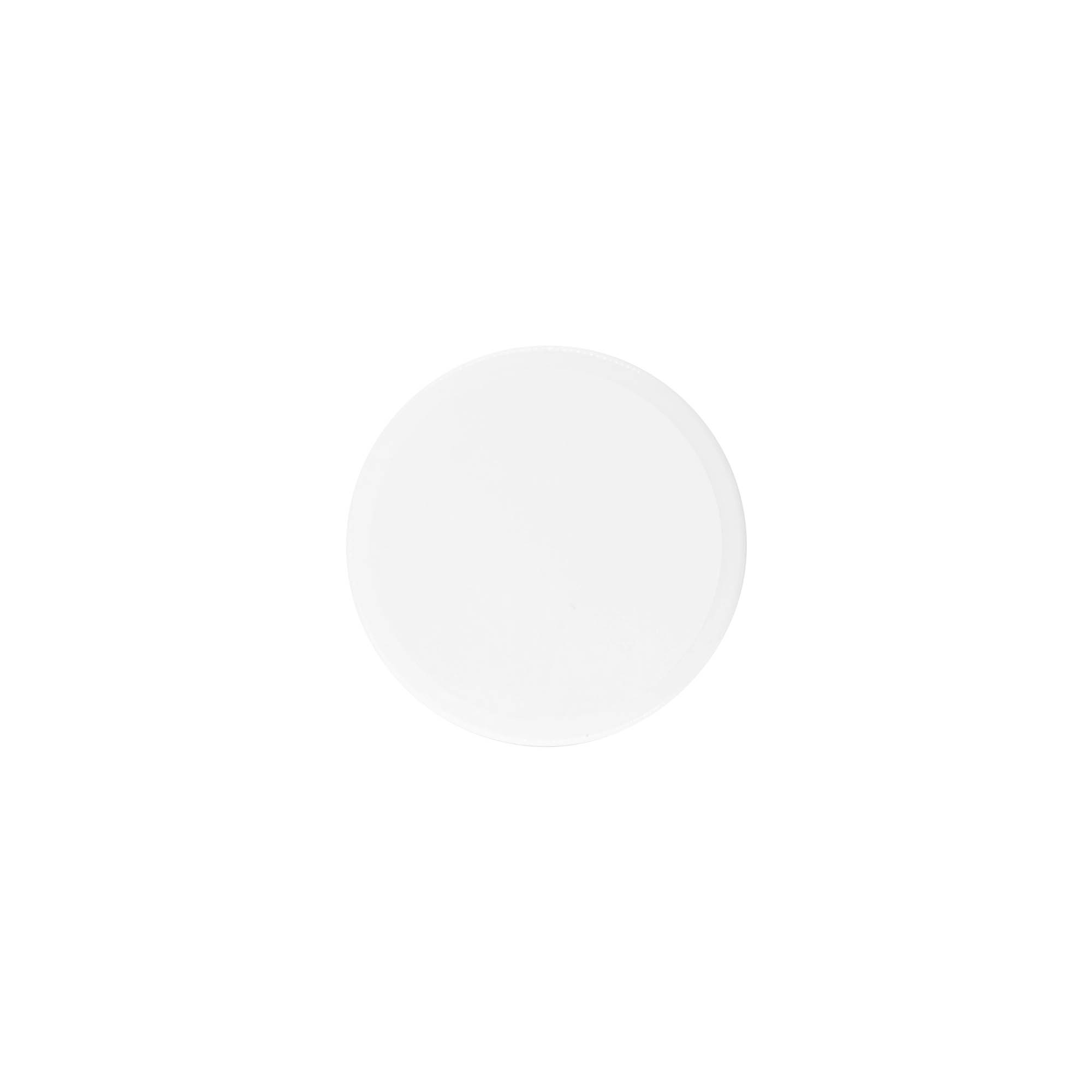 Bouchon à vis « White Line » 60ml, plastique PP, blanc