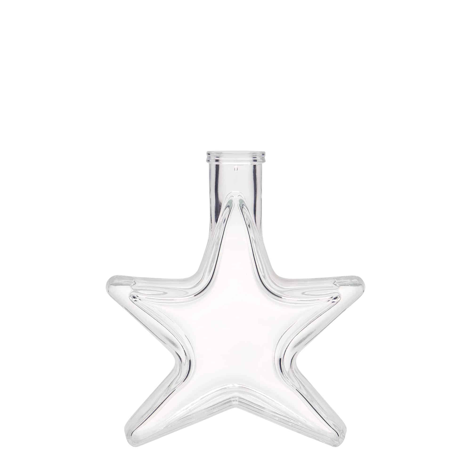 Bouteille en verre 100 ml 'Étoile', bouchage: bouchon Bouteille en verre 100 ml 'Étoile', bouchage: bouchon