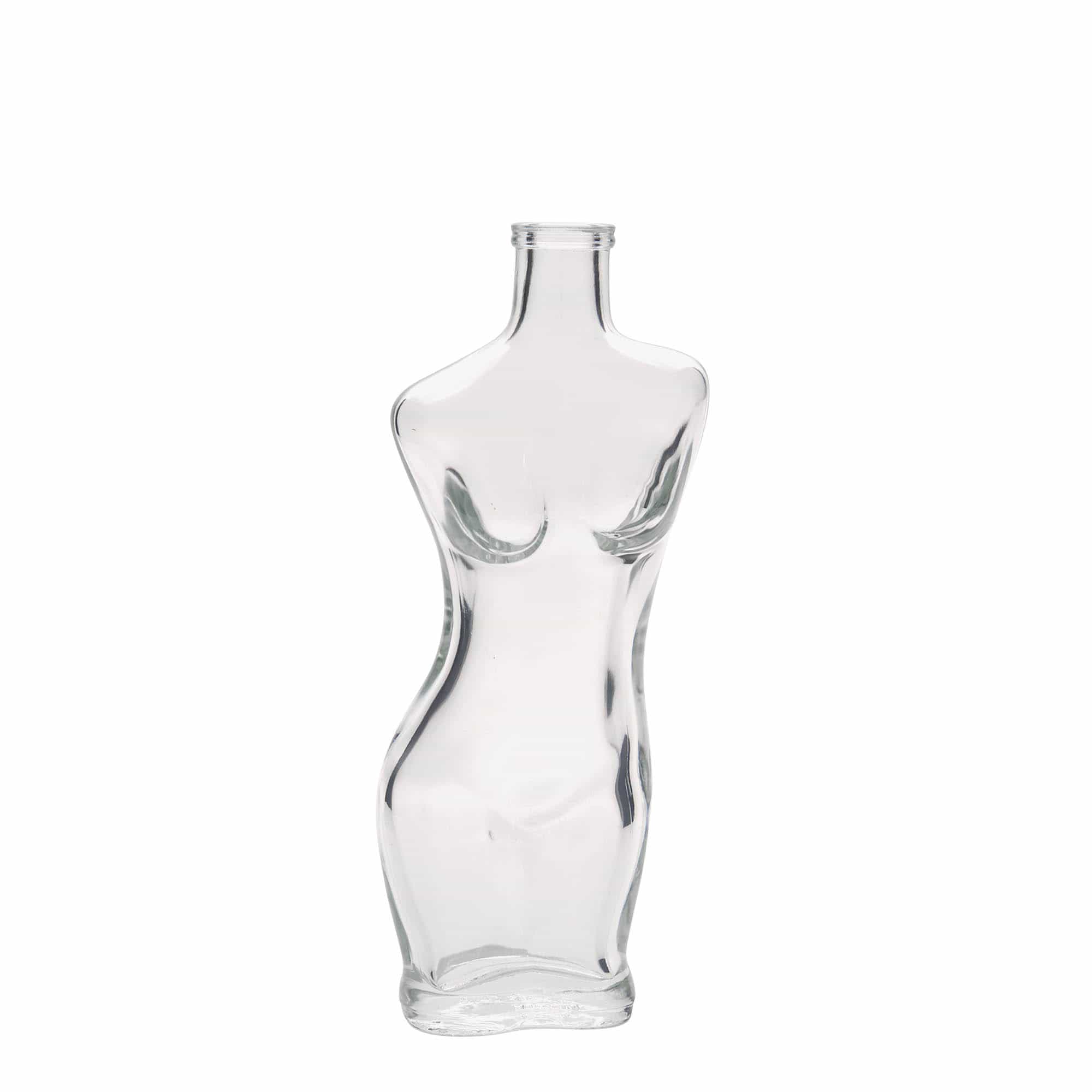 Flacon en verre de 200 ml 'Eva', ouverture : liège