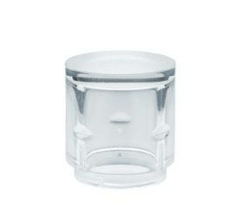Capuchon enfichable pour bouteille de parfum, plastique Surlyn, transparent
