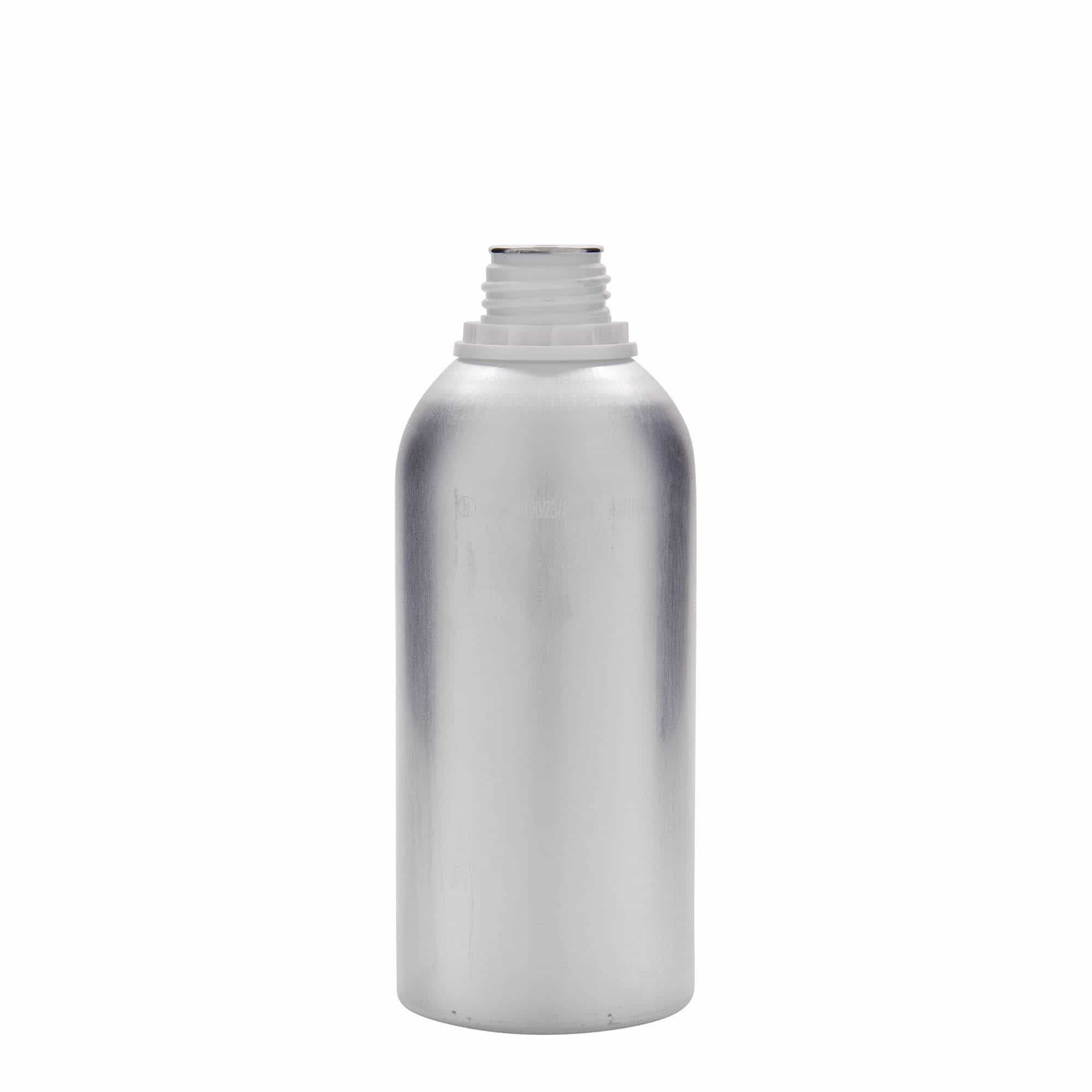 Bouteille en aluminium 625 ml, métal, argenté, bouchage: DIN 32 Bouteille en aluminium 625 ml, métal, argenté, bouchage: DIN 32