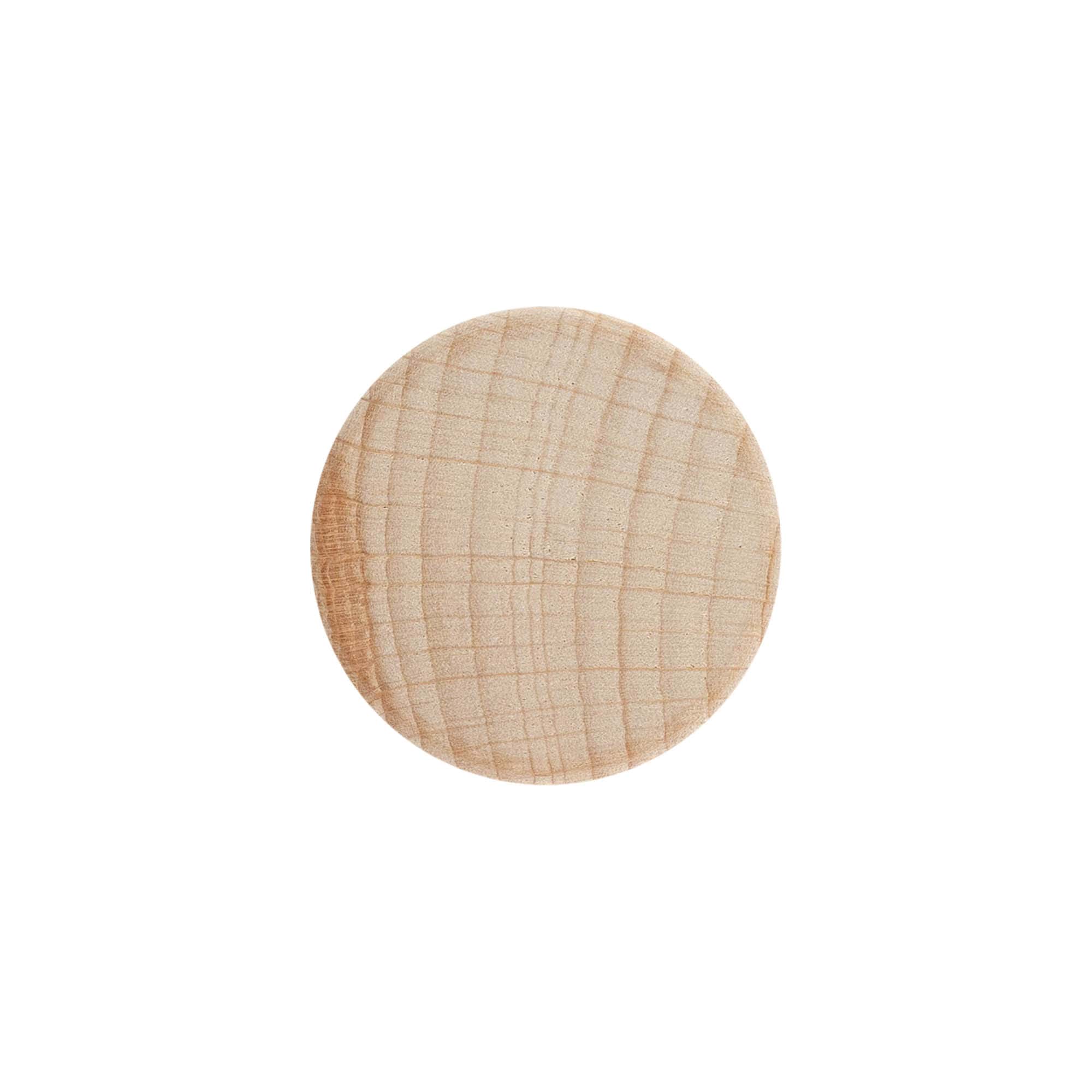 Bouchon à vis, bois, beige, pour ouverture : GPI 33/400