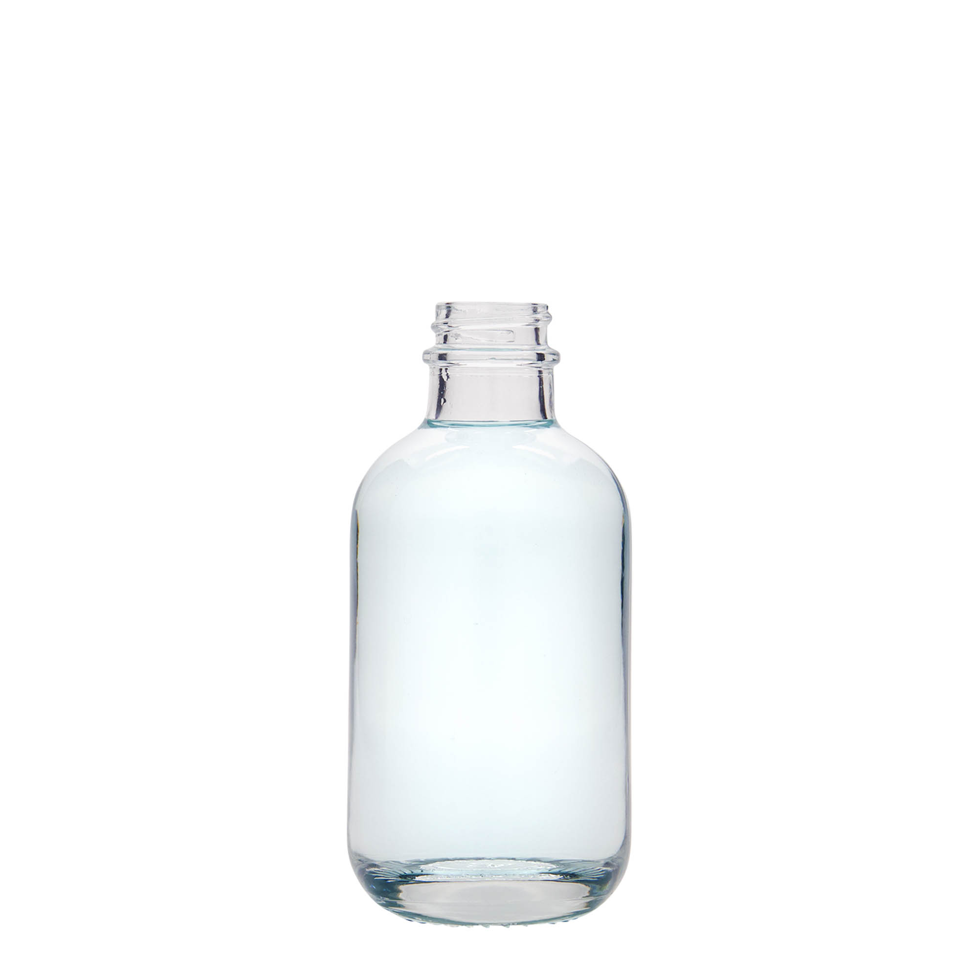 Flacon en verre de 200 ml « Lotto », ouverture : GPI 28 Flacon en verre de 200 ml « Lotto », ouverture : GPI 28