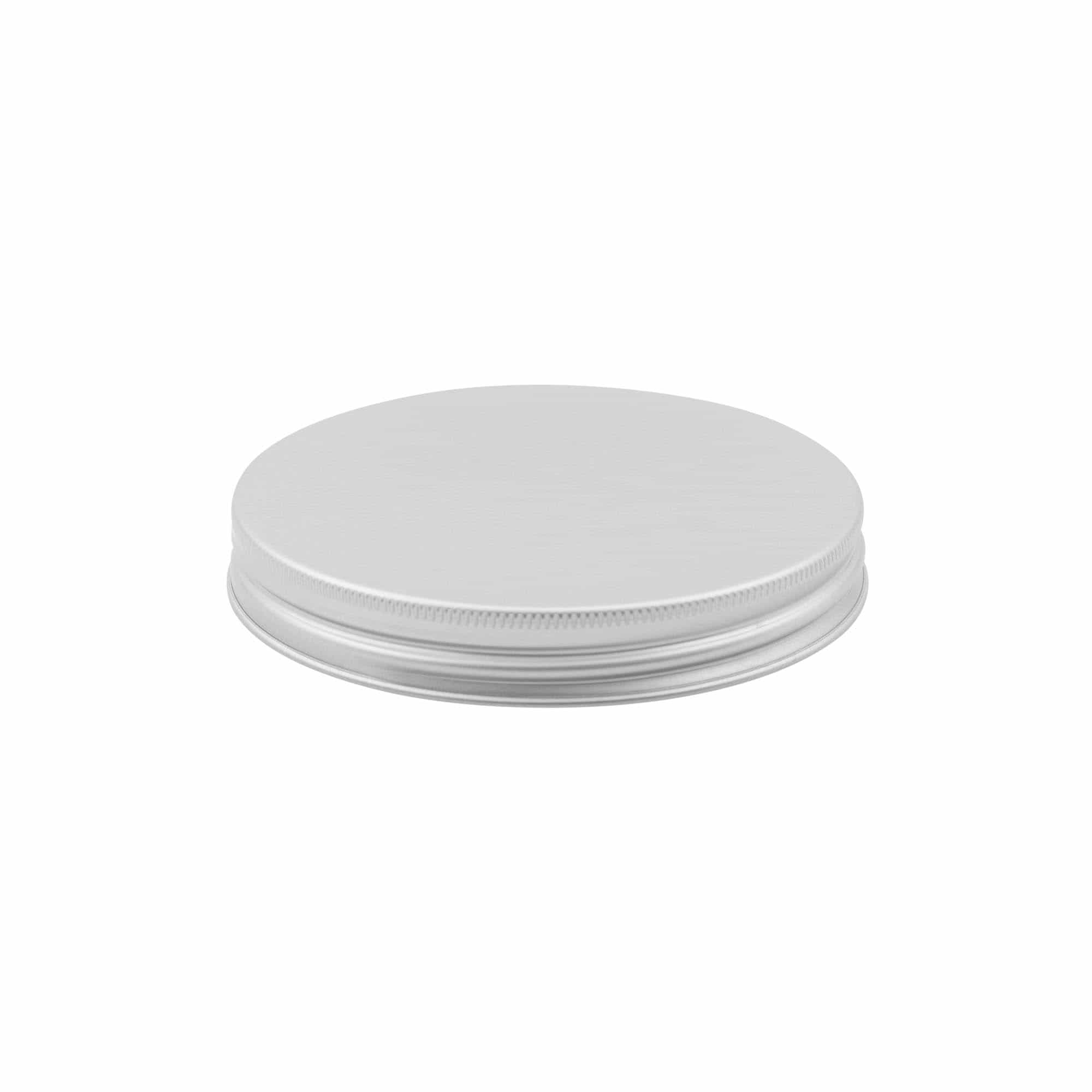 Bouchon à vis, aluminium, argent, pour ouverture : 100/400