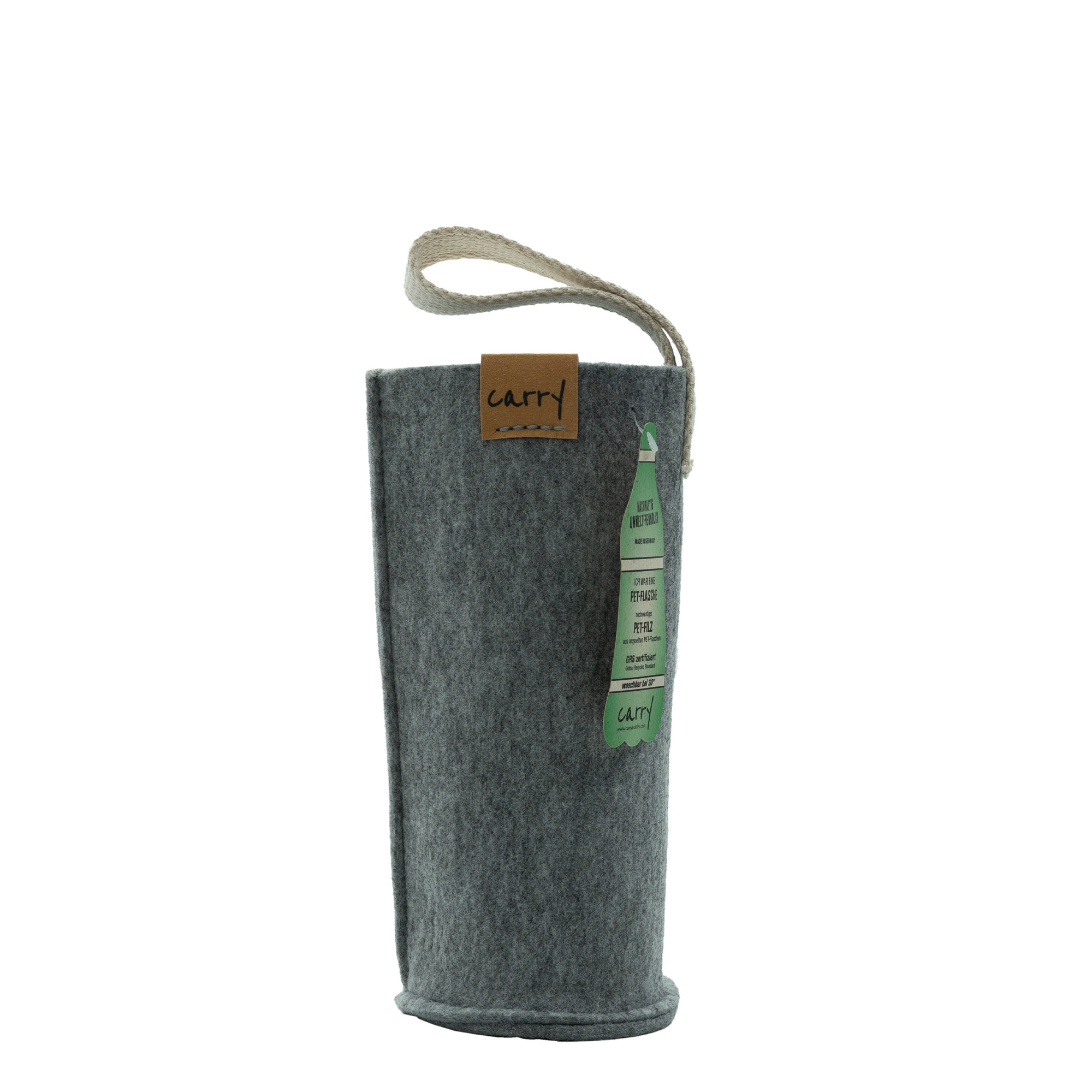 Manchon CARRY, textile, gris