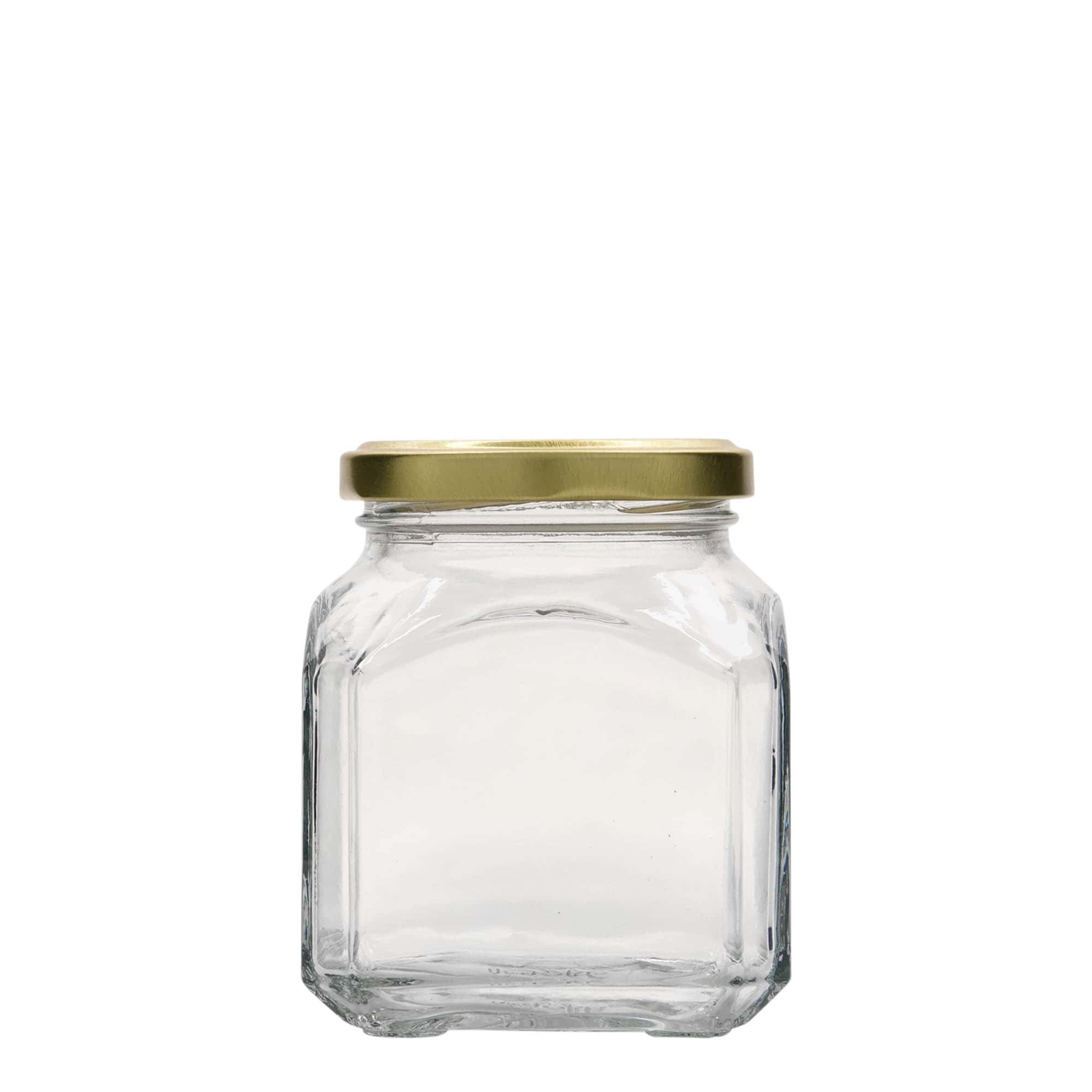 314 ml Verre carré 'Milan', ouverture : Twist-Off (TO 63)