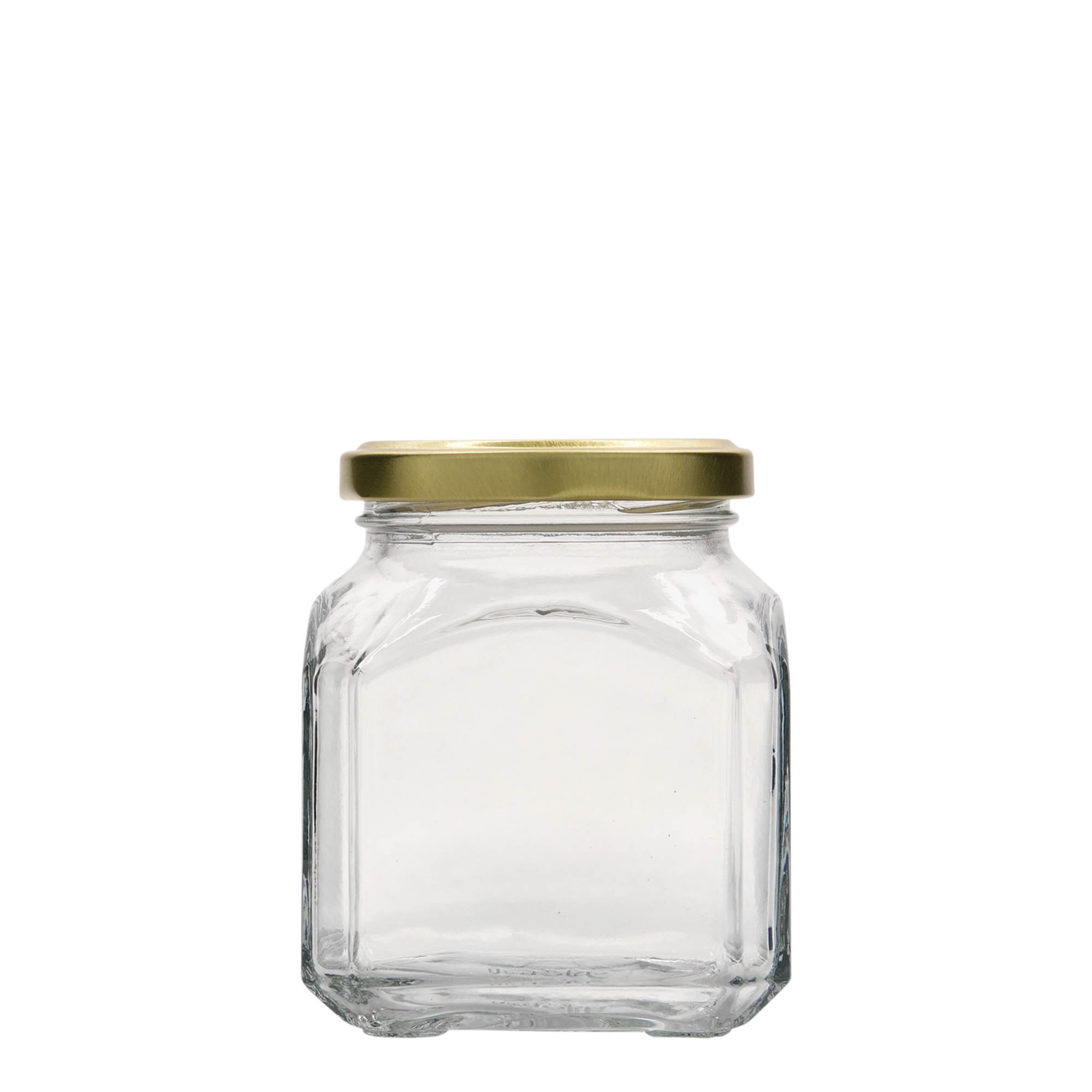314 ml Verre carré 'Milan', ouverture : Twist-Off (TO 63)
