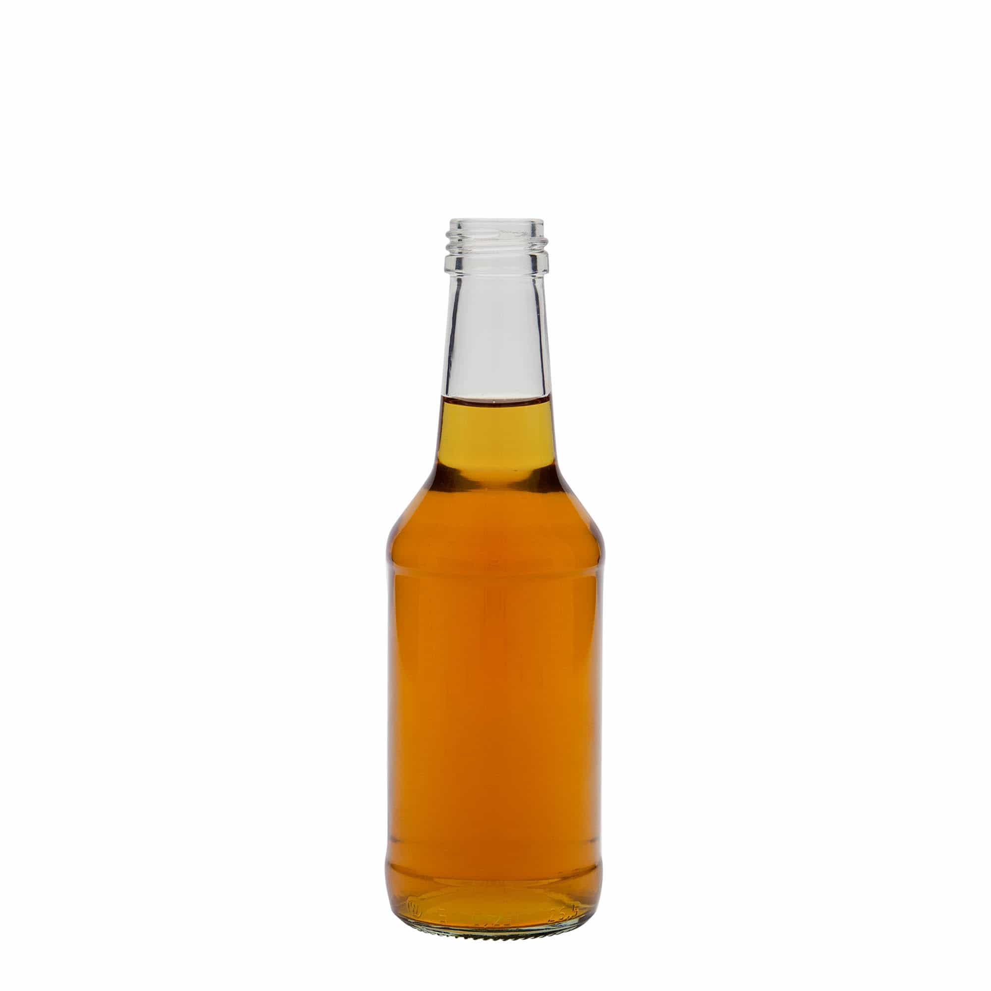 Bouteille en verre 250 ml « Nils », ouverture : PP 28