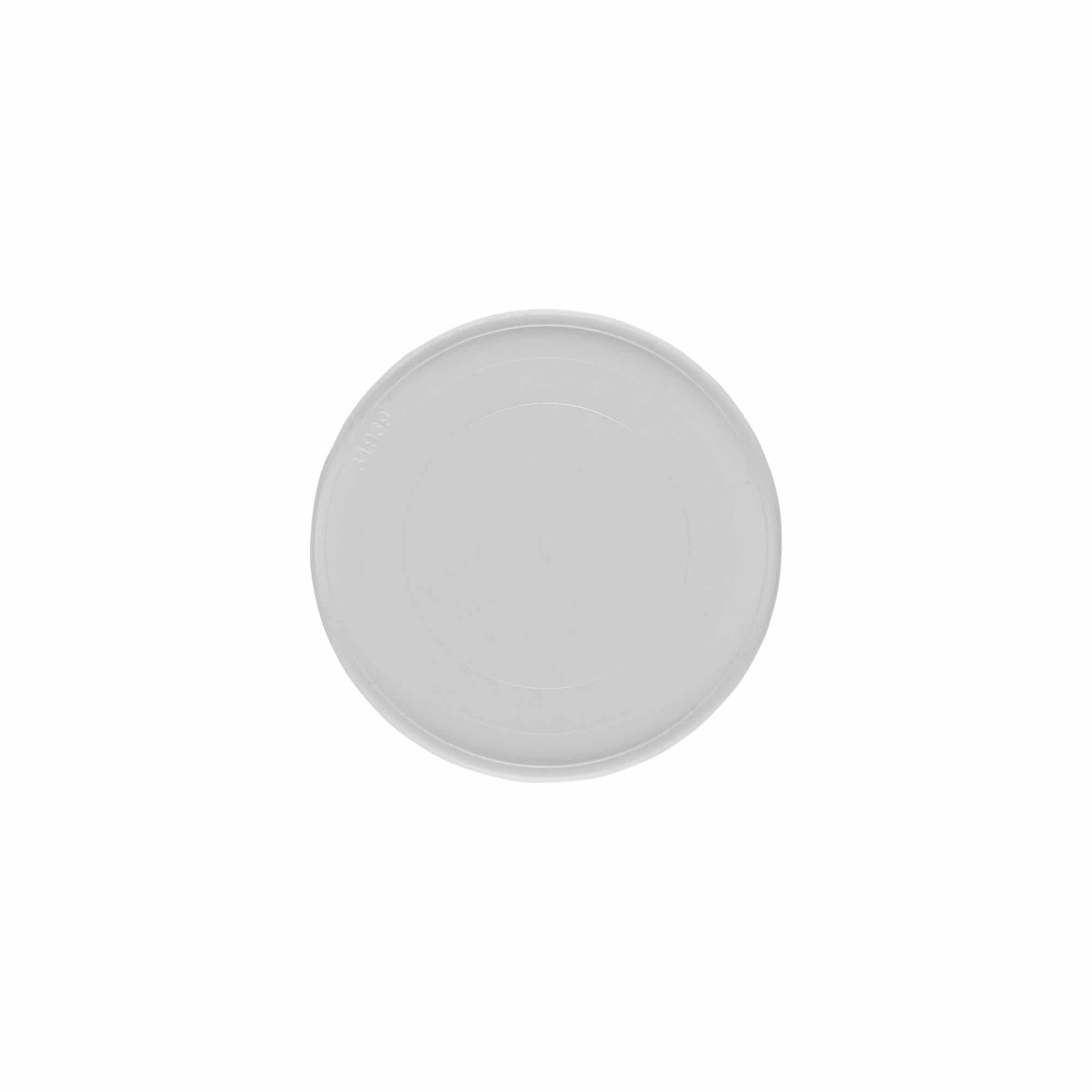 Disque de couverture pour 150 ml « Bianca », plastique PP, blanc