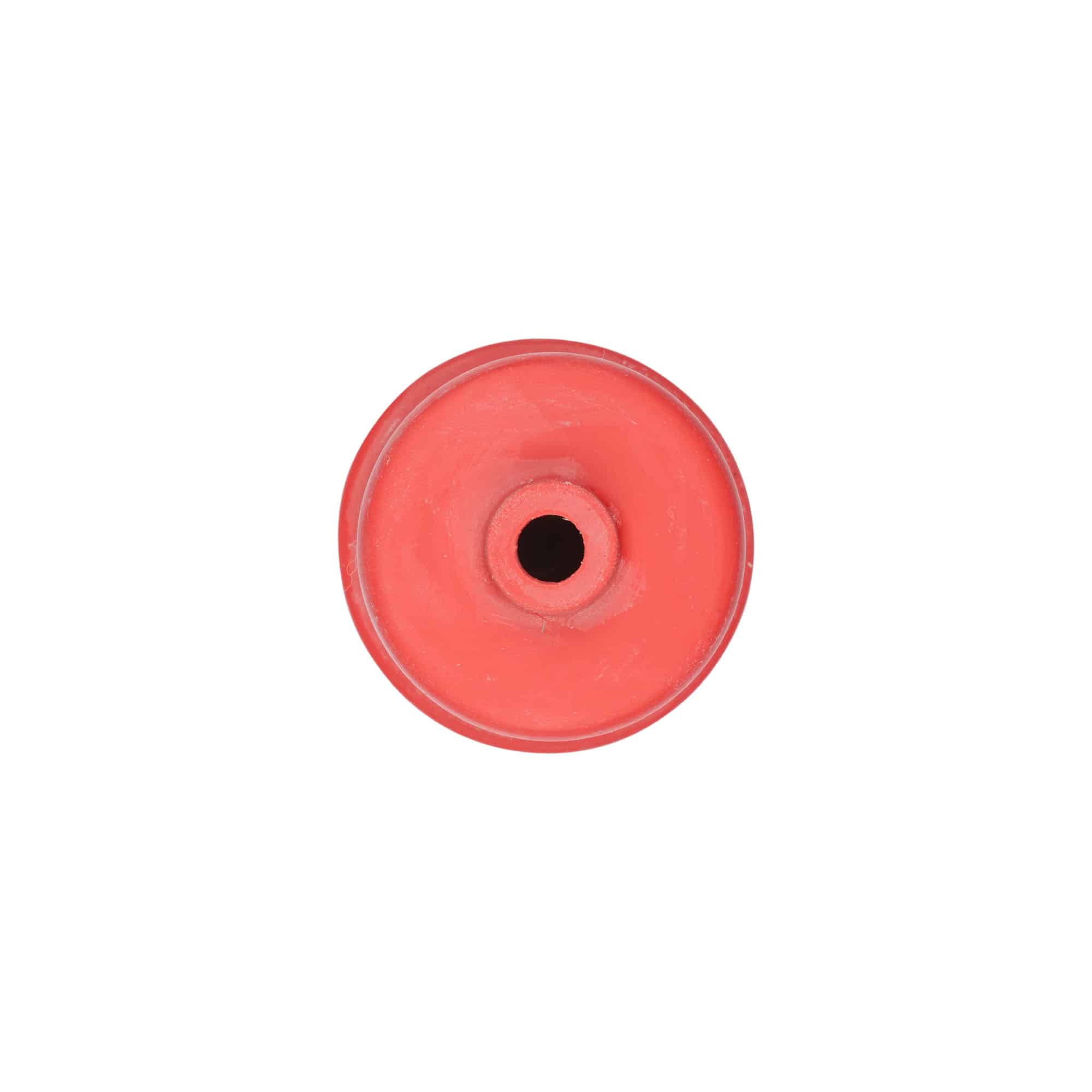 Coiffe de fermentation type 4, caoutchouc, rouge