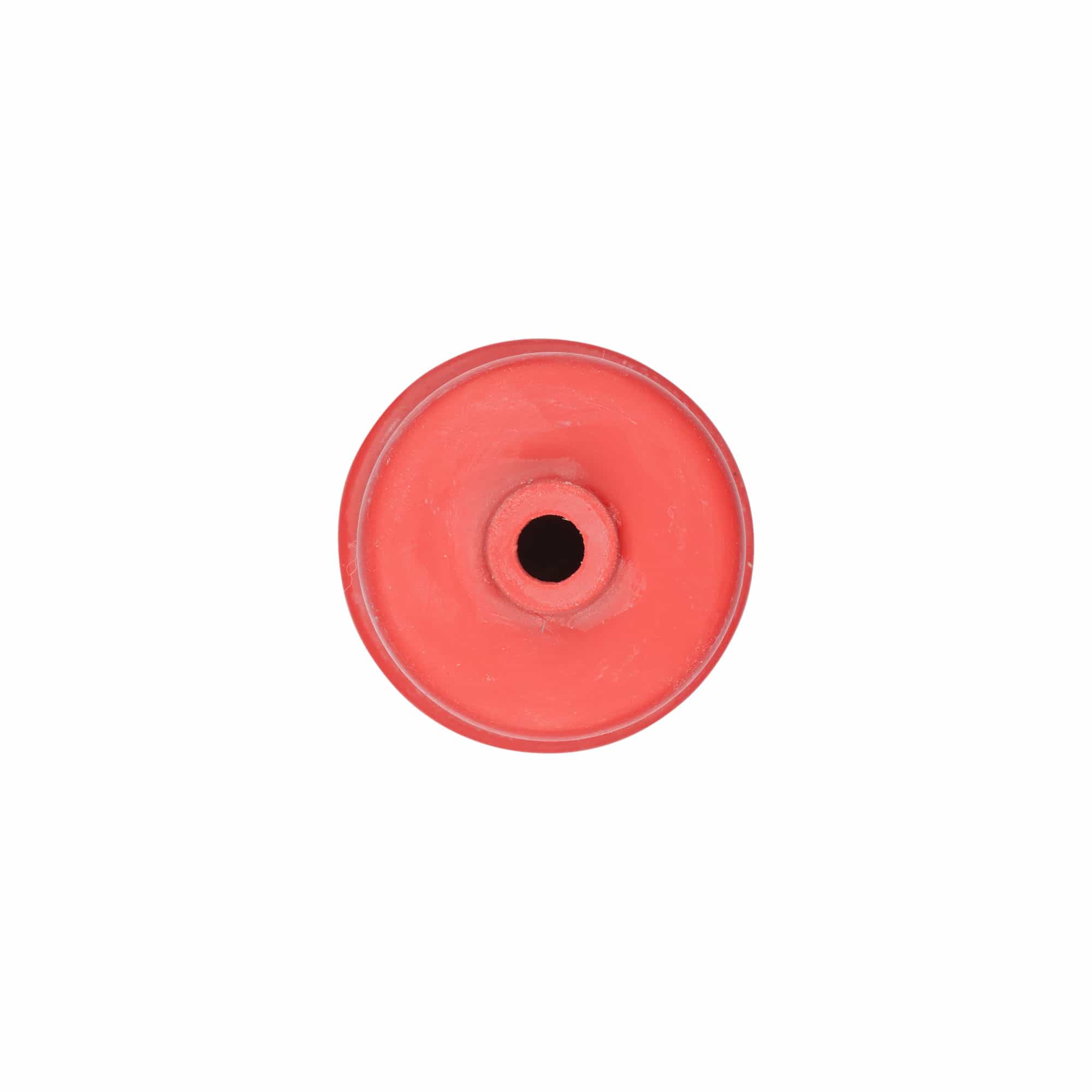 Coiffe de fermentation type 4, caoutchouc, rouge