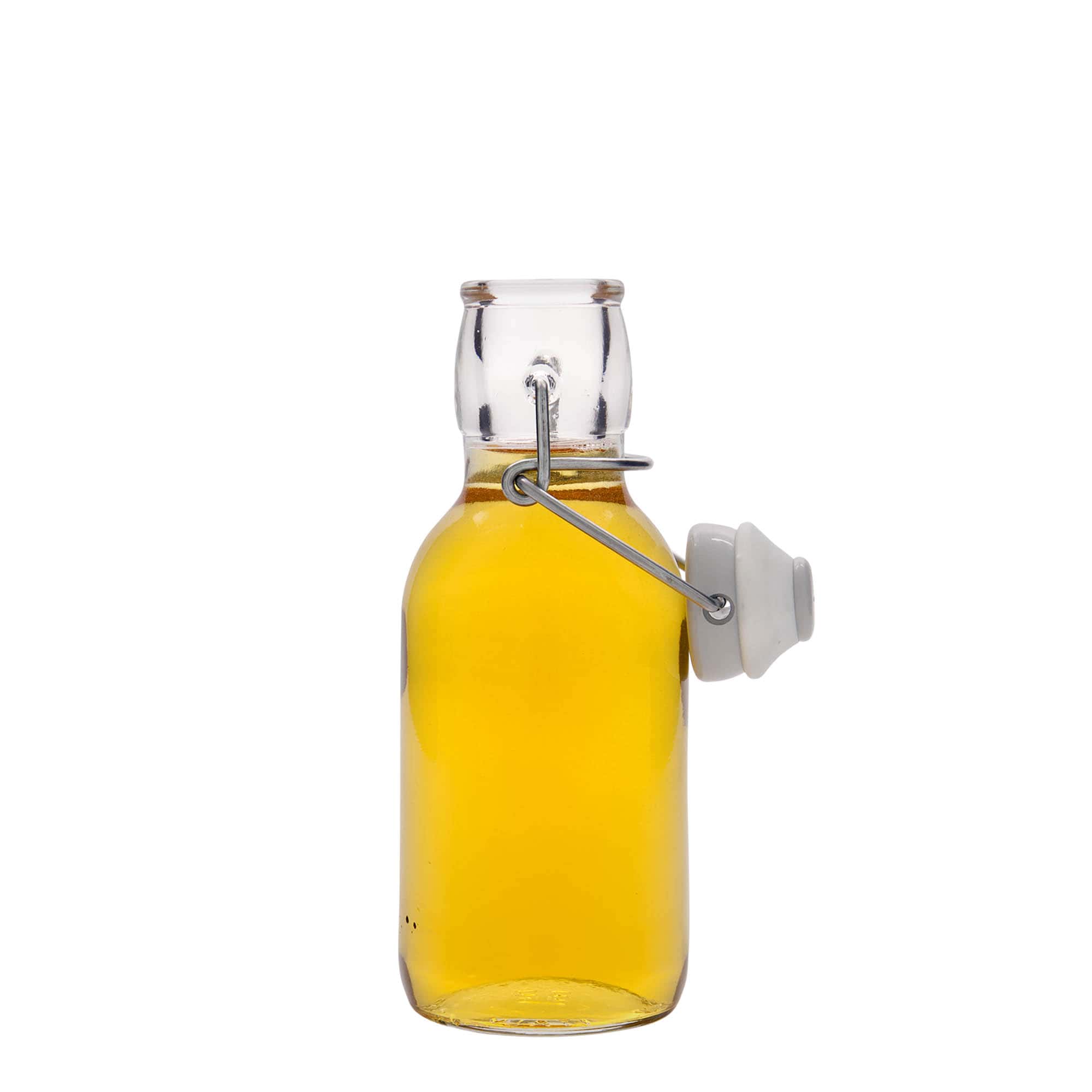 Bouteille en verre 250 ml « Emilia », ouverture : fermeture à levier