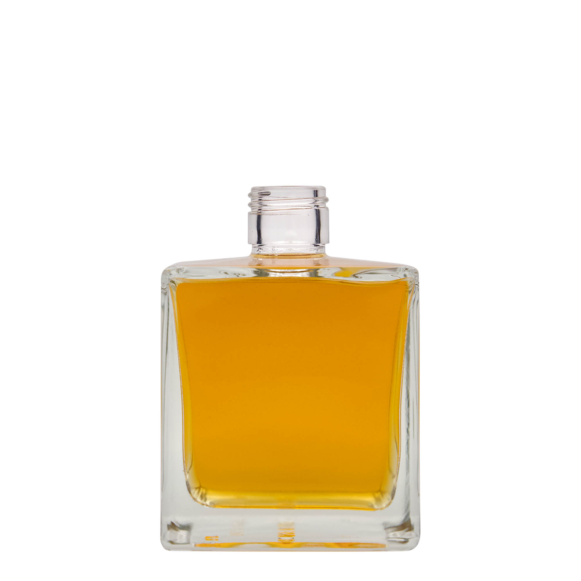 Flacon en verre 500 ml « Cube », carré, ouverture : PP 31,5 Flacon en verre 500 ml « Cube », carré, ouverture : PP 31,5