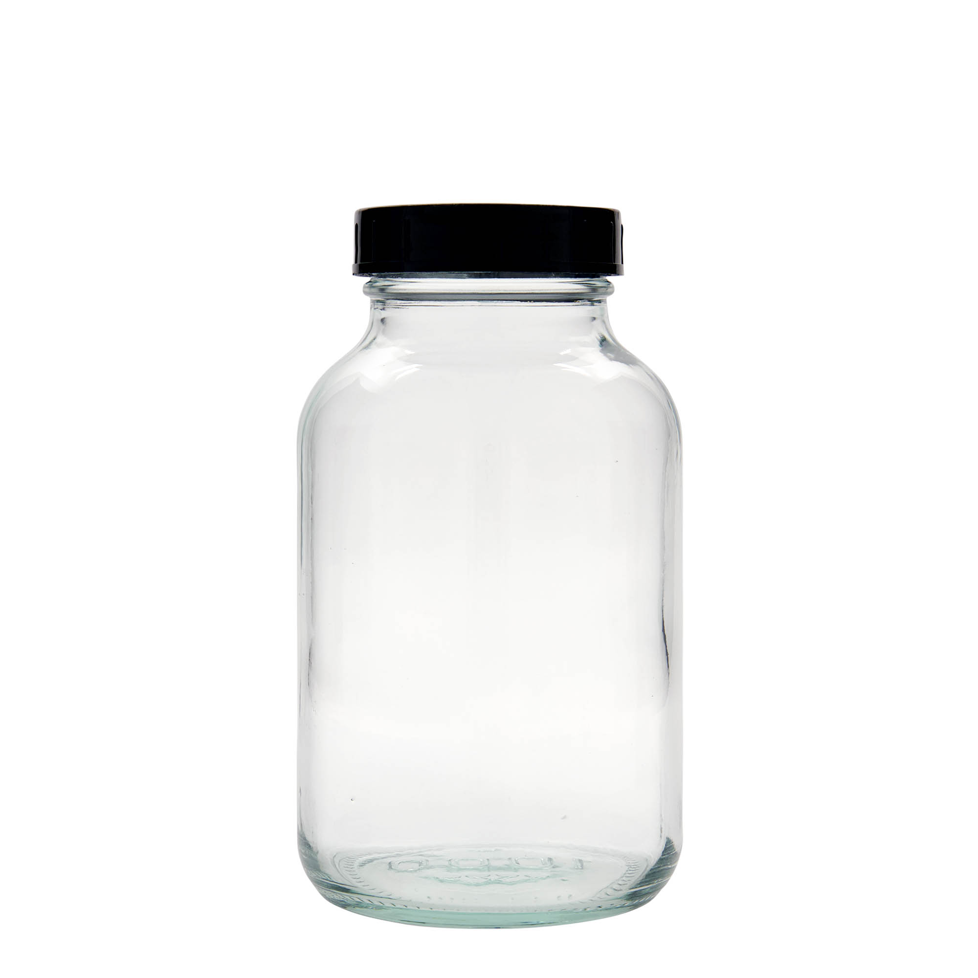 1 000 ml bocal à large ouverture, embouchure : DIN 68