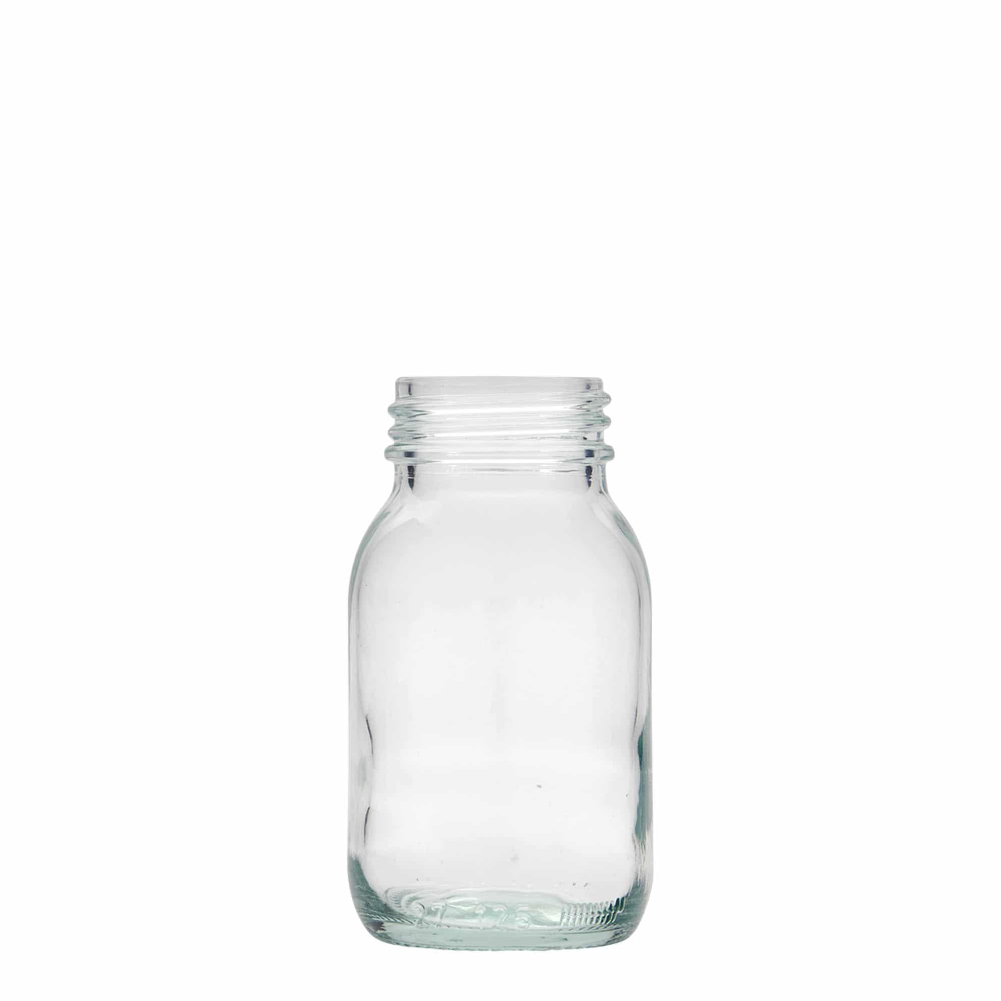 Bocal à col large 125 ml, bouchage: DIN 40 Bocal à col large 125 ml, bouchage: DIN 40