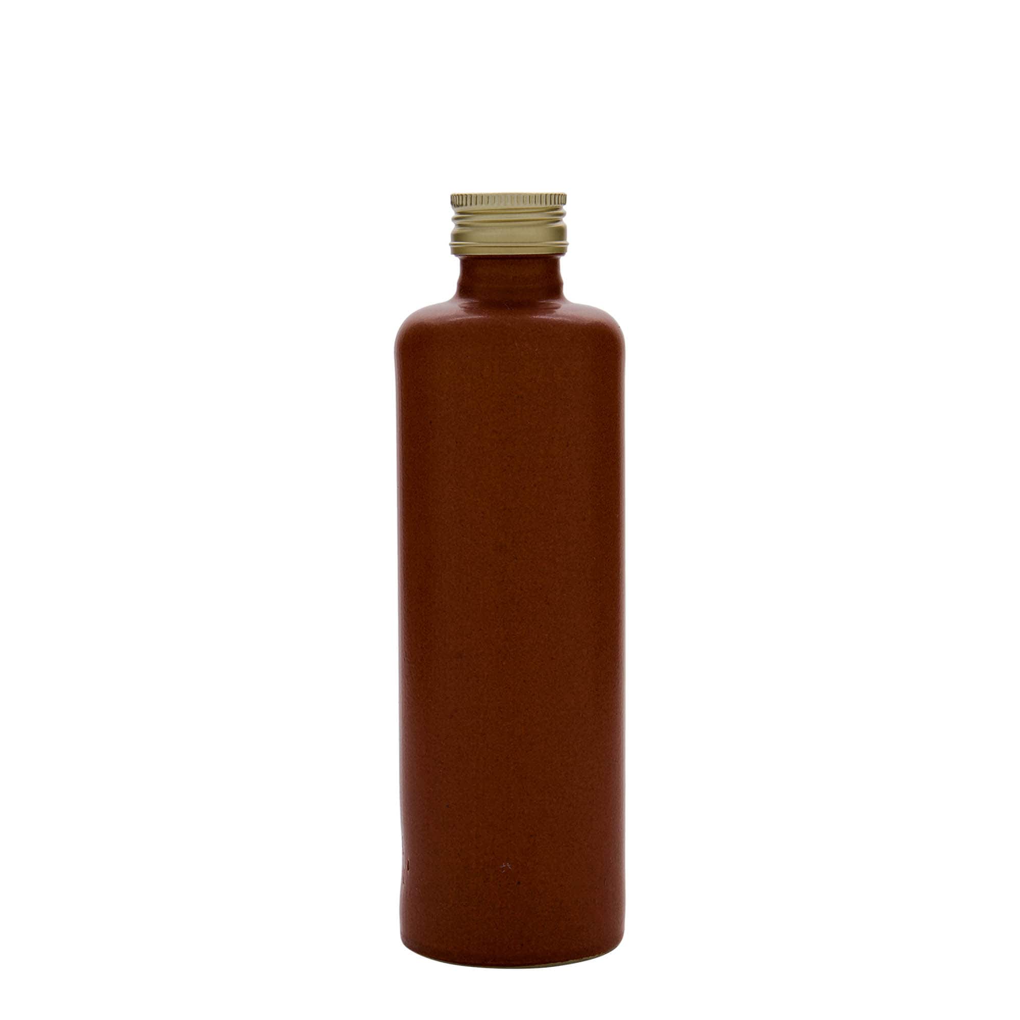 Cruche en grès de 350 ml, rouge-brun, ouverture : PP 31,5
