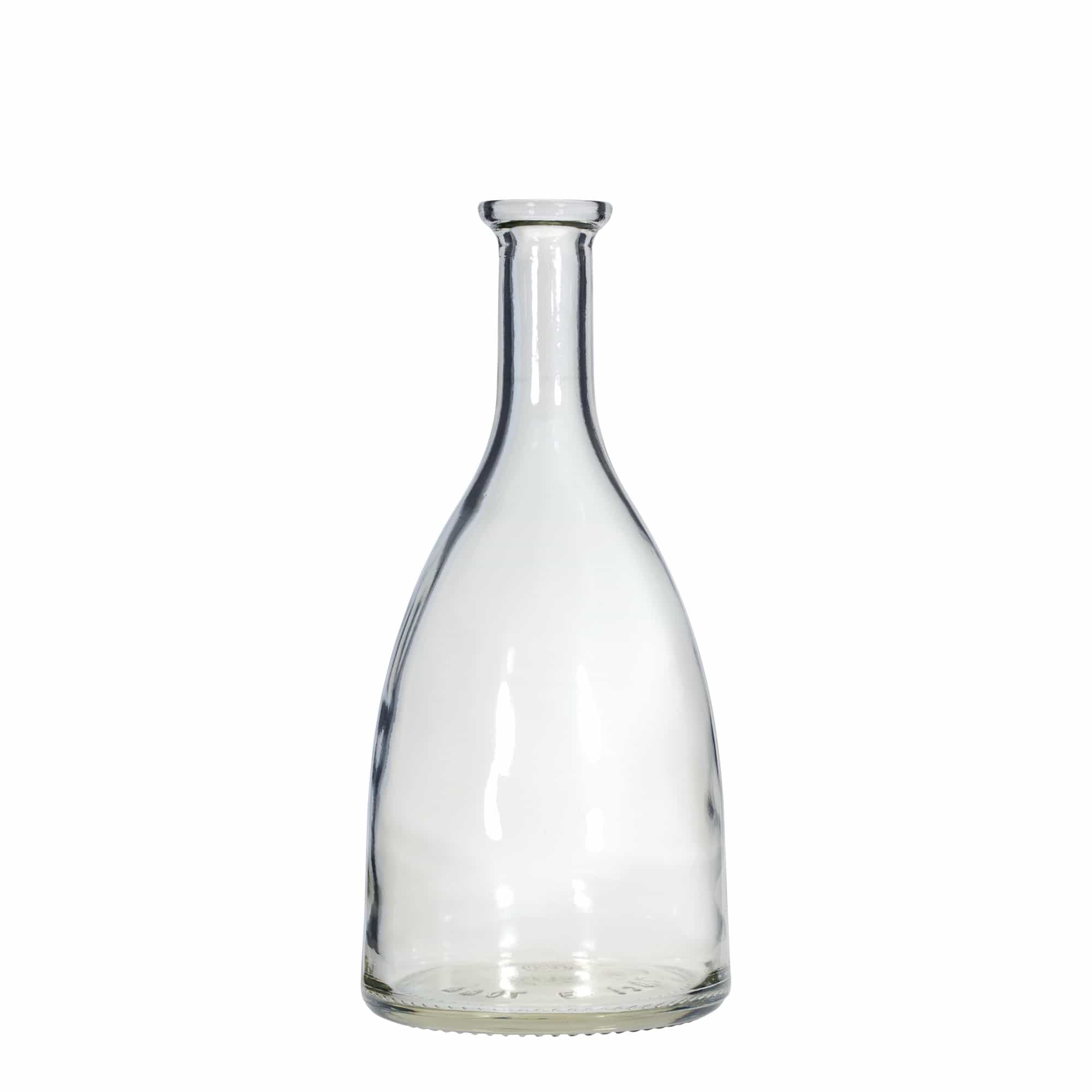 Bouteille en verre 700 ml 'Viola', ouverture : bouchon en liège