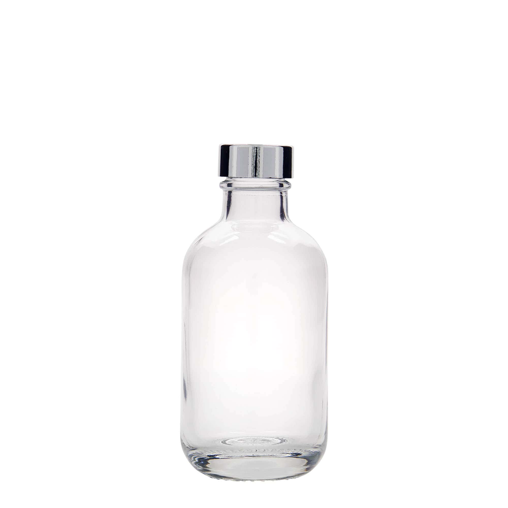 Flacon en verre de 200 ml « Lotto », ouverture : GPI 28