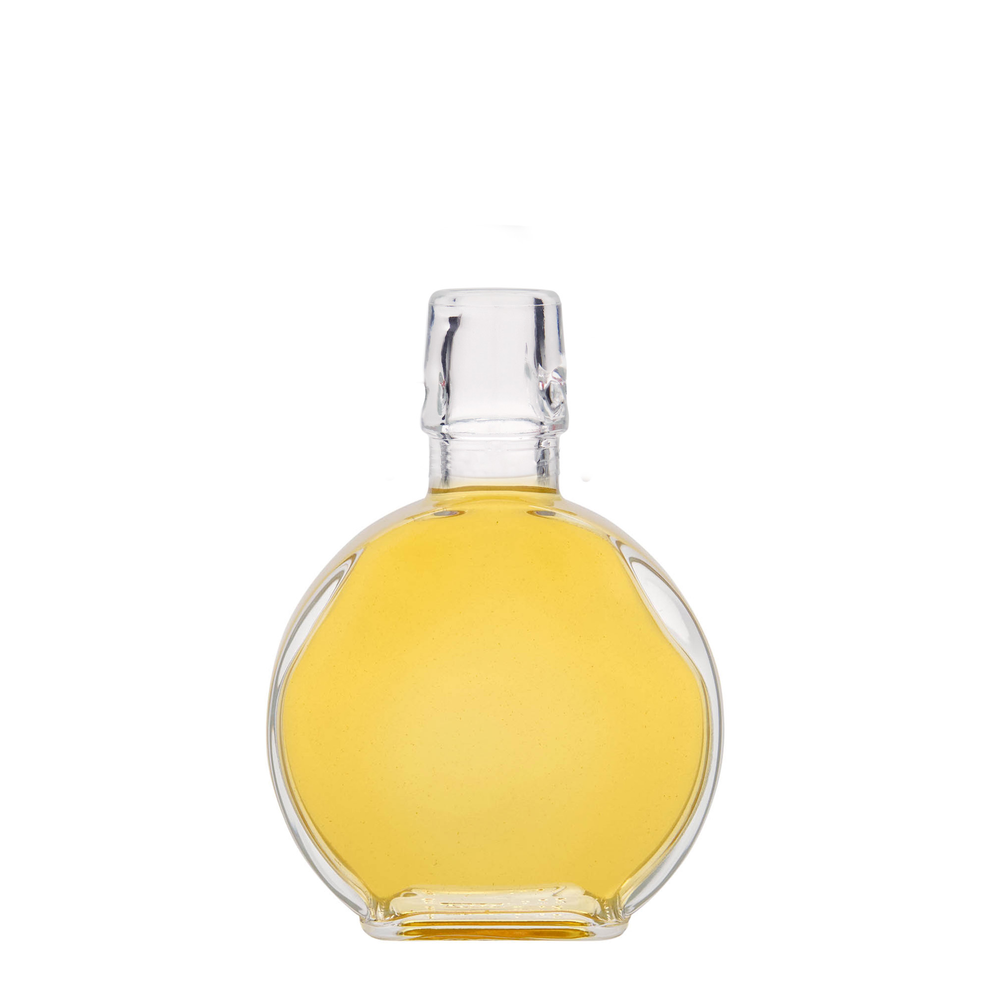 Flacon en verre 200 ml 'Sensatione', rectangulaire, ouverture : bouchon à levier