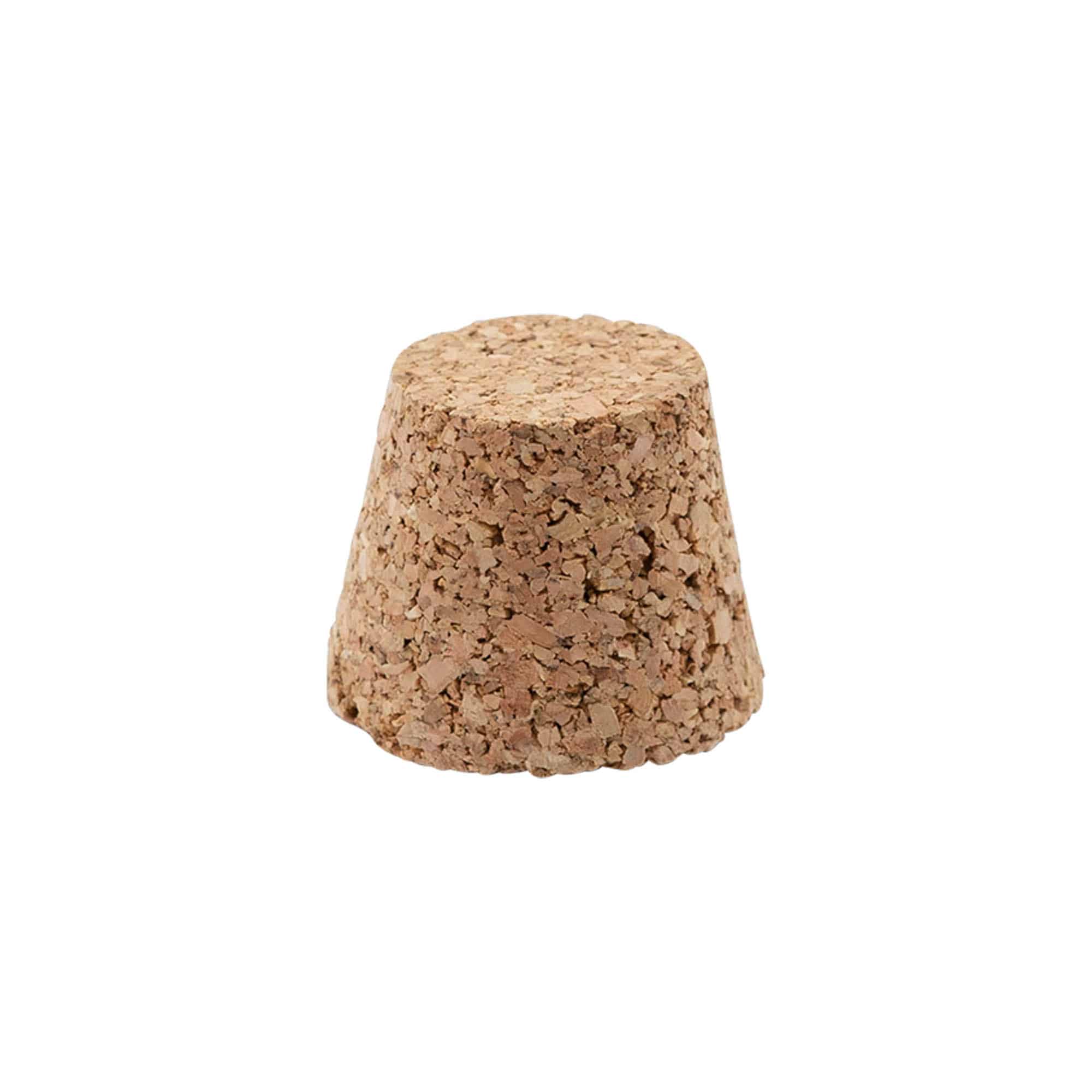 Bouchon pointu 25-35 x 27, liège compressé, beige, pour bouchage: bouchon