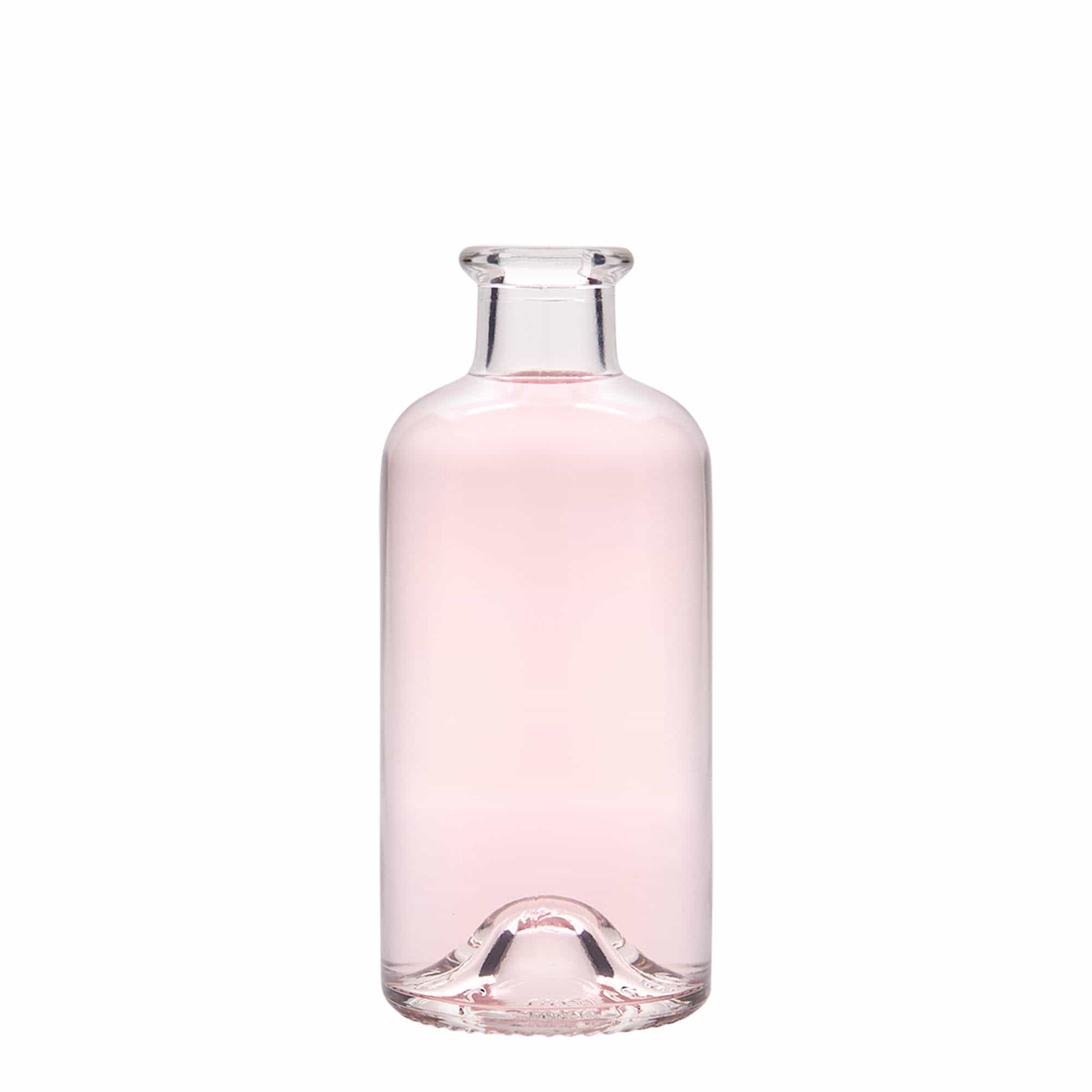 Bouteille en verre apothicaire 200 ml, bouchage: bouchon