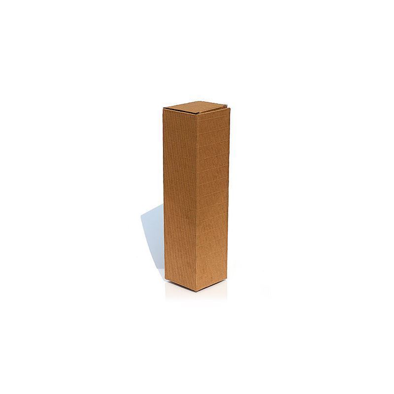 Boîte cadeau 'Welle', rectangulaire, carton, couleur naturelle