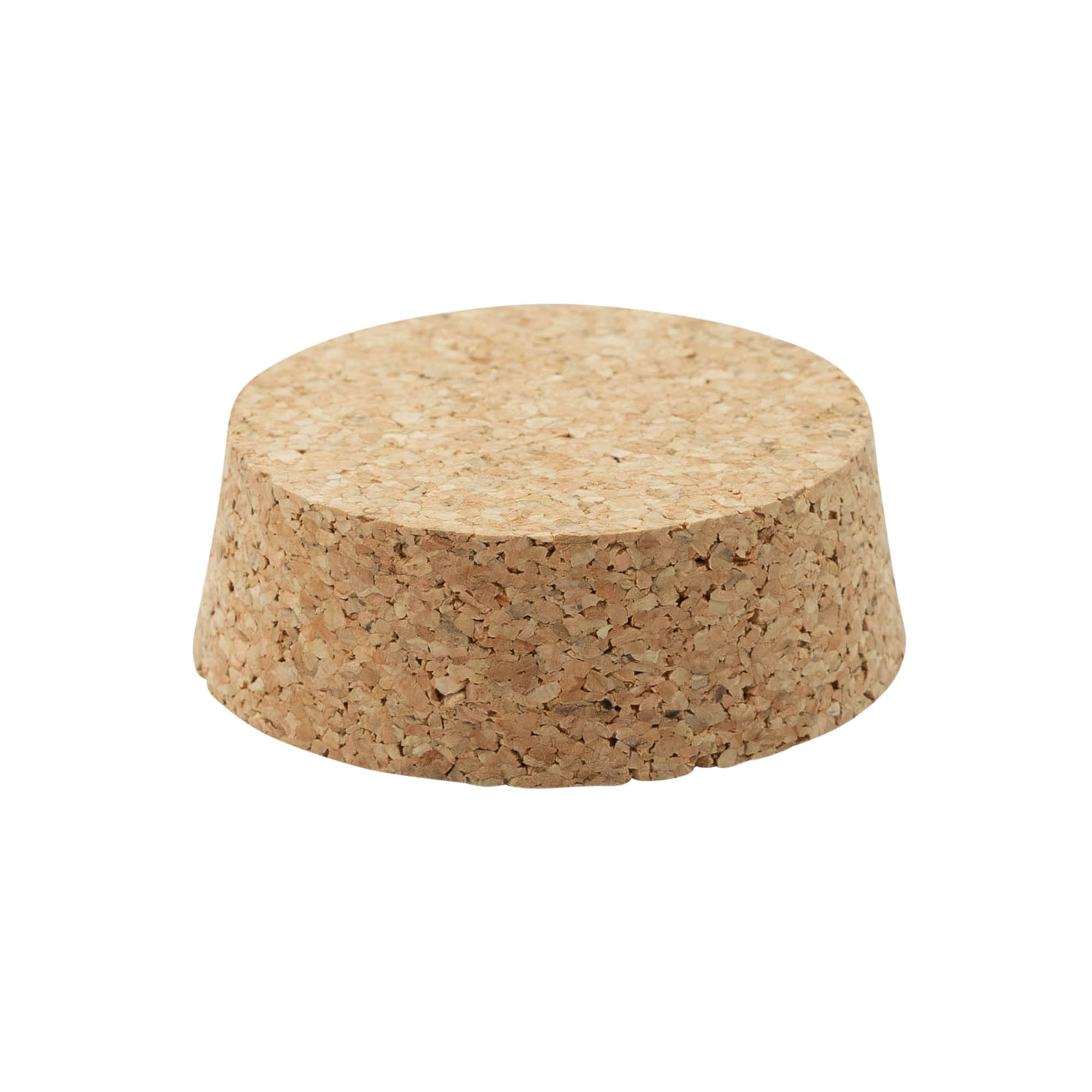 Bouchon pointu 54-60 x 27, liège pressé, beige, pour embouchure : liège
