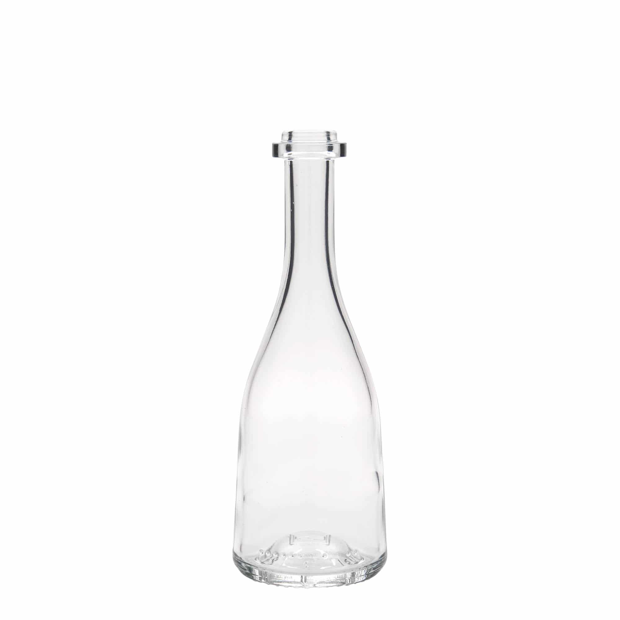 Bouteille en verre 200 ml 'Rustica', ouverture : bouchon en liège